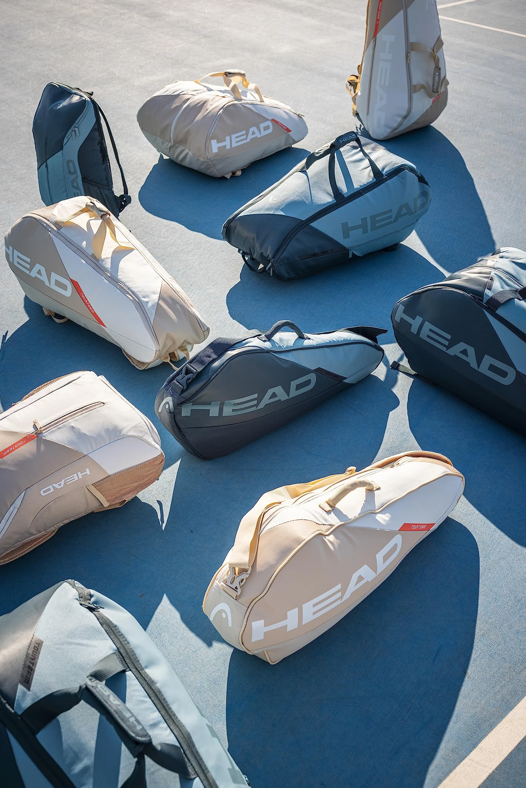 HEAD Tour Backpack Plecak Tenisowy, Cyjan, Niebieski, 25L