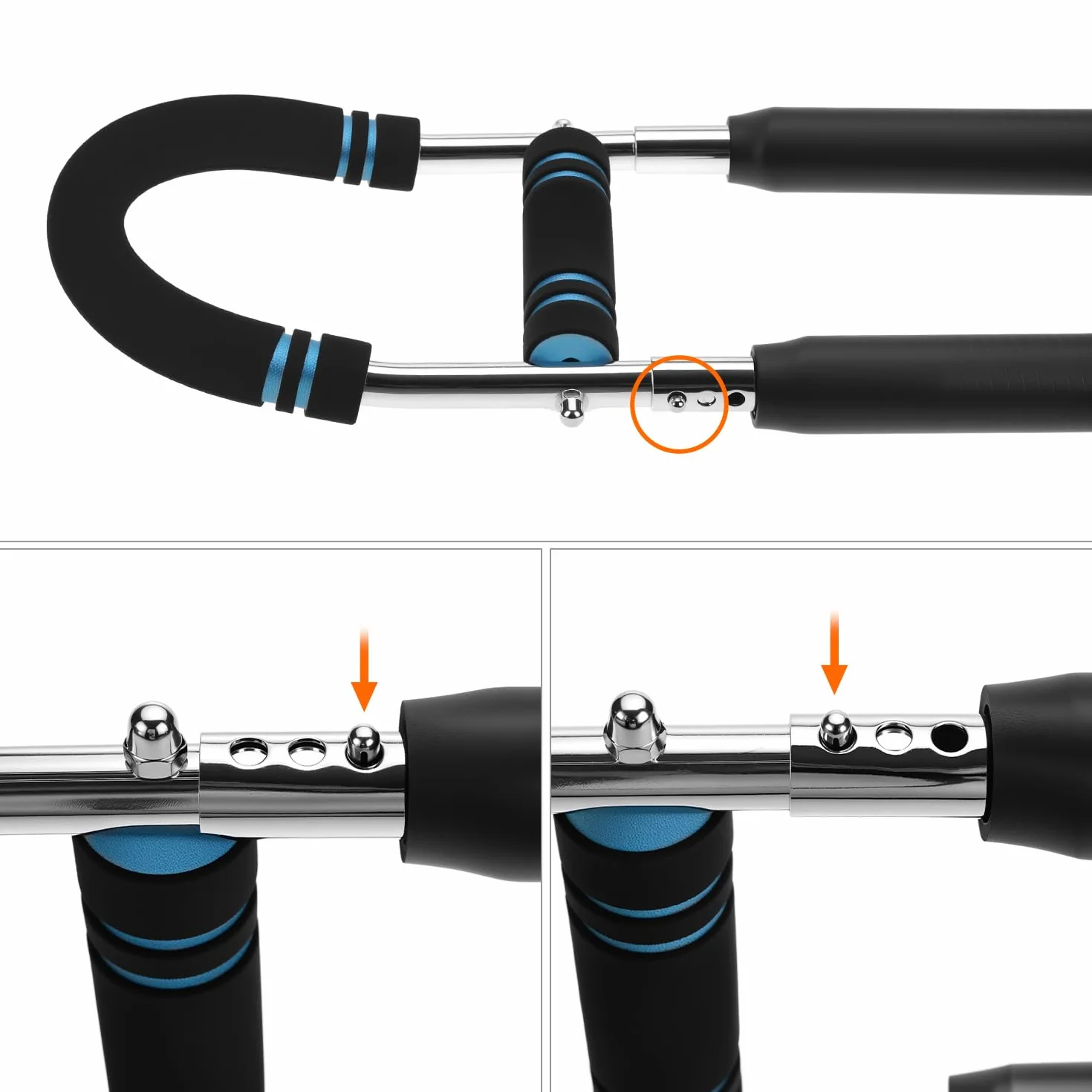 QWORK Trener Arm Trainer 30-50 kg regulowany do treningu siłowego