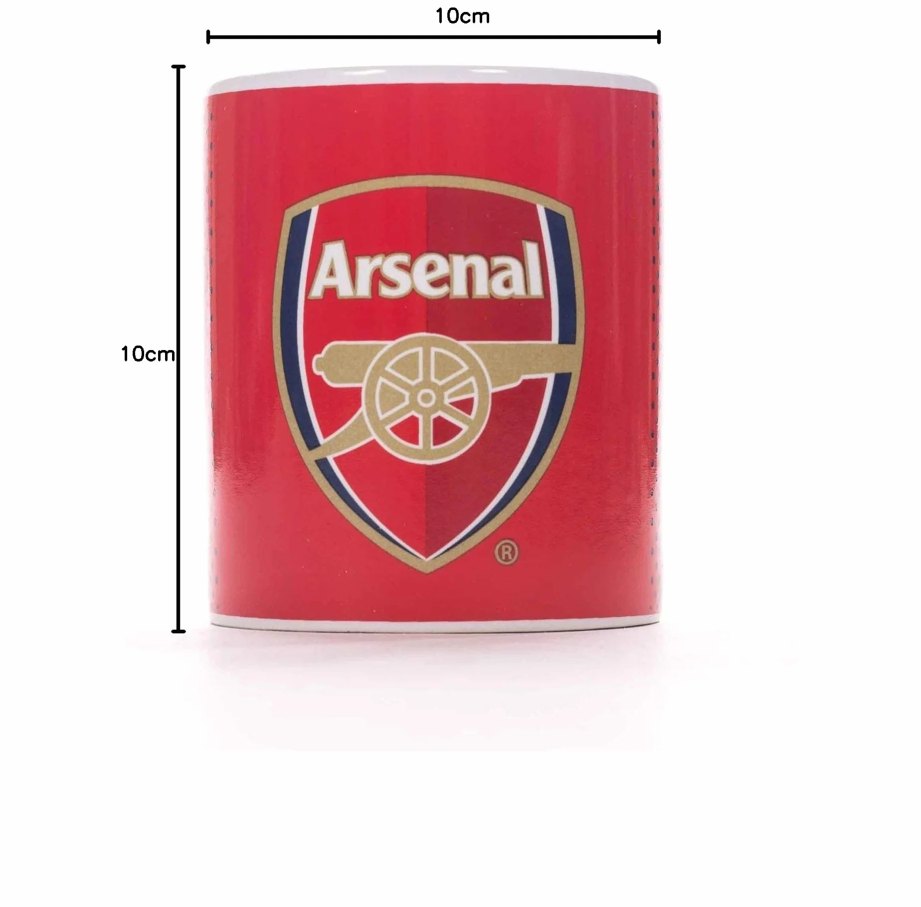 Arsenal Fade kubek z długopisem