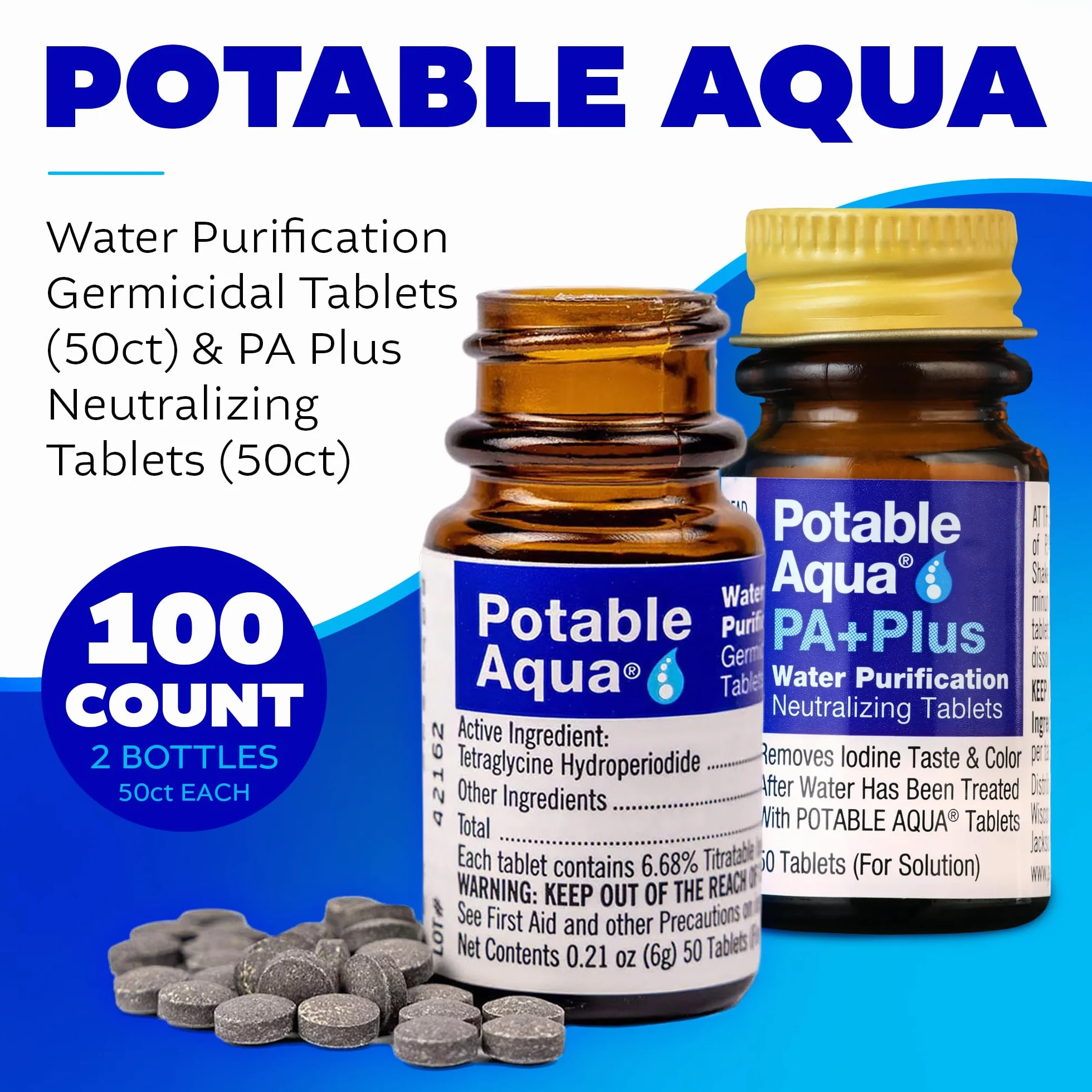 Potabile Aqua Water Compresse depurazione