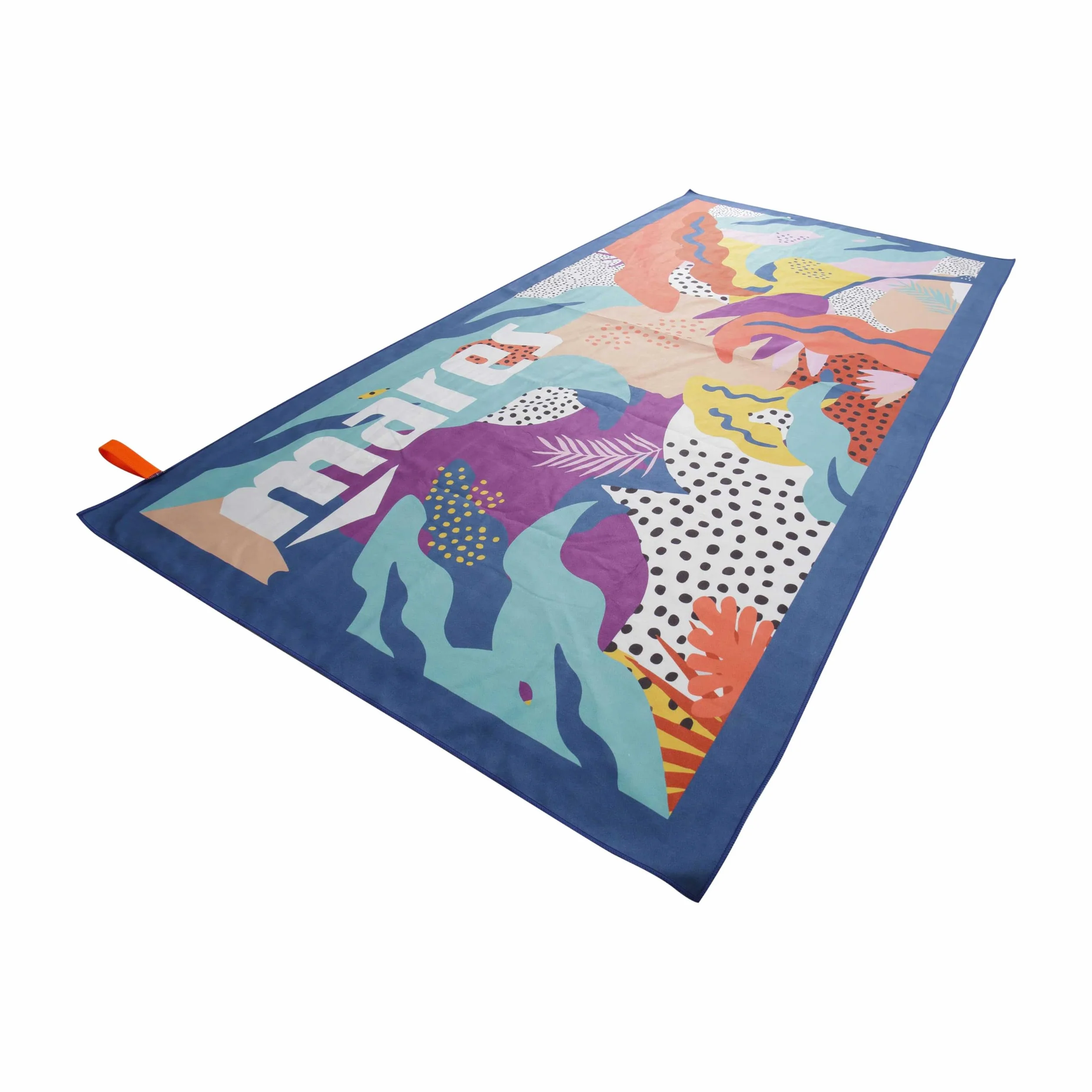 Mares Seaside Towel, Unisex Telo Stute, Ręcznik z Mikrofibry, Wielokolorowe