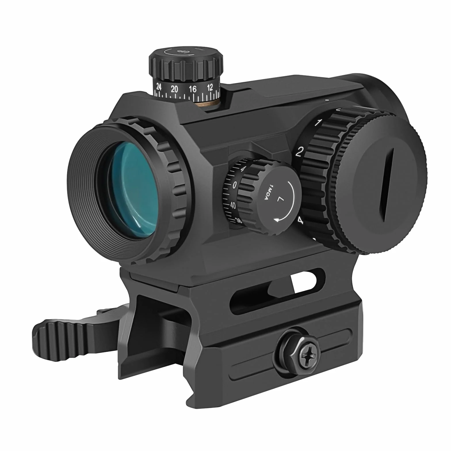 SPINA OPTICS KT-20 Red dot do karabinu 1x20mm Celownik kolimatorowy 2 MOA z mocowaniem QD