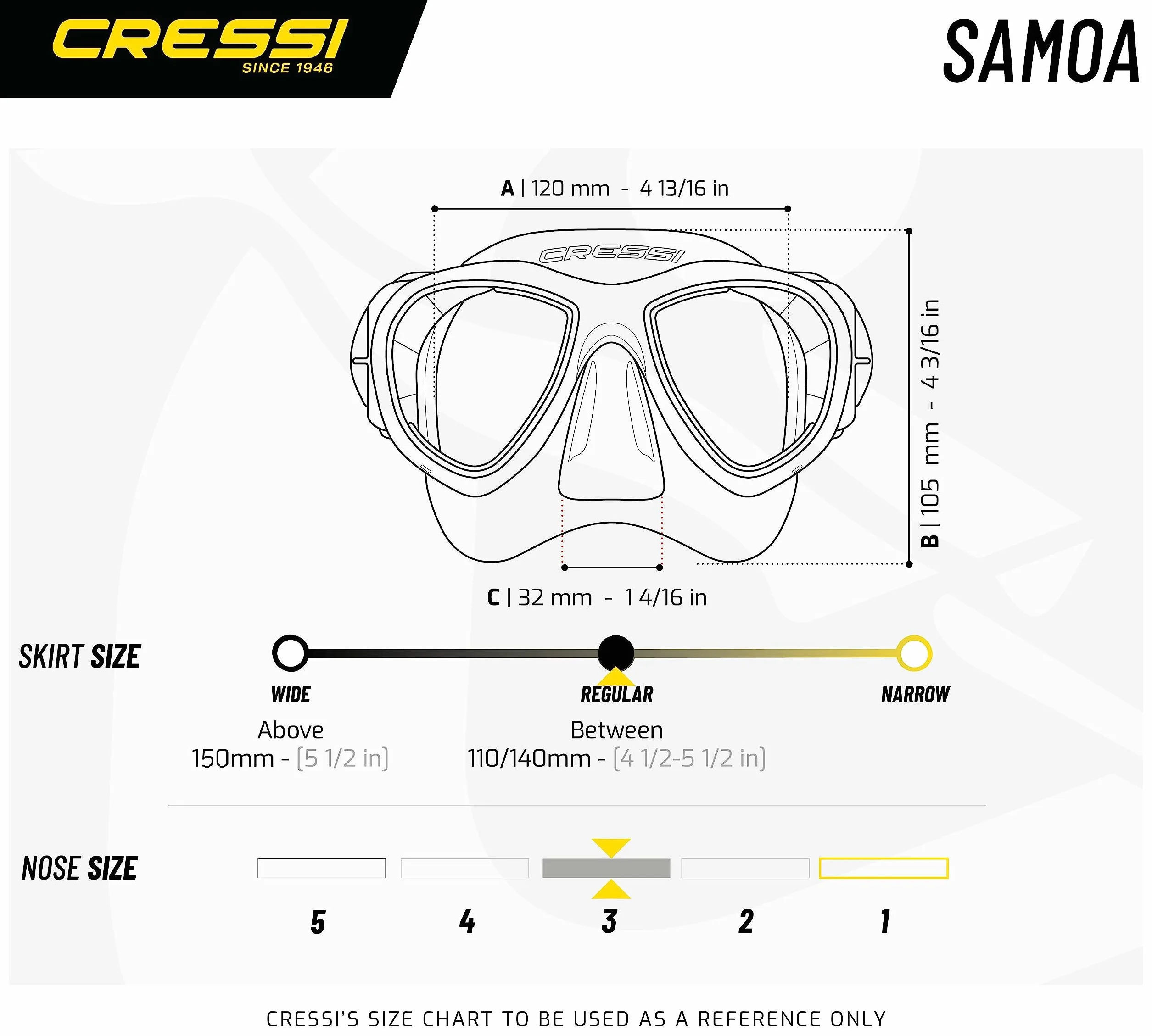 Cressi Samoa + Mexico Combo
