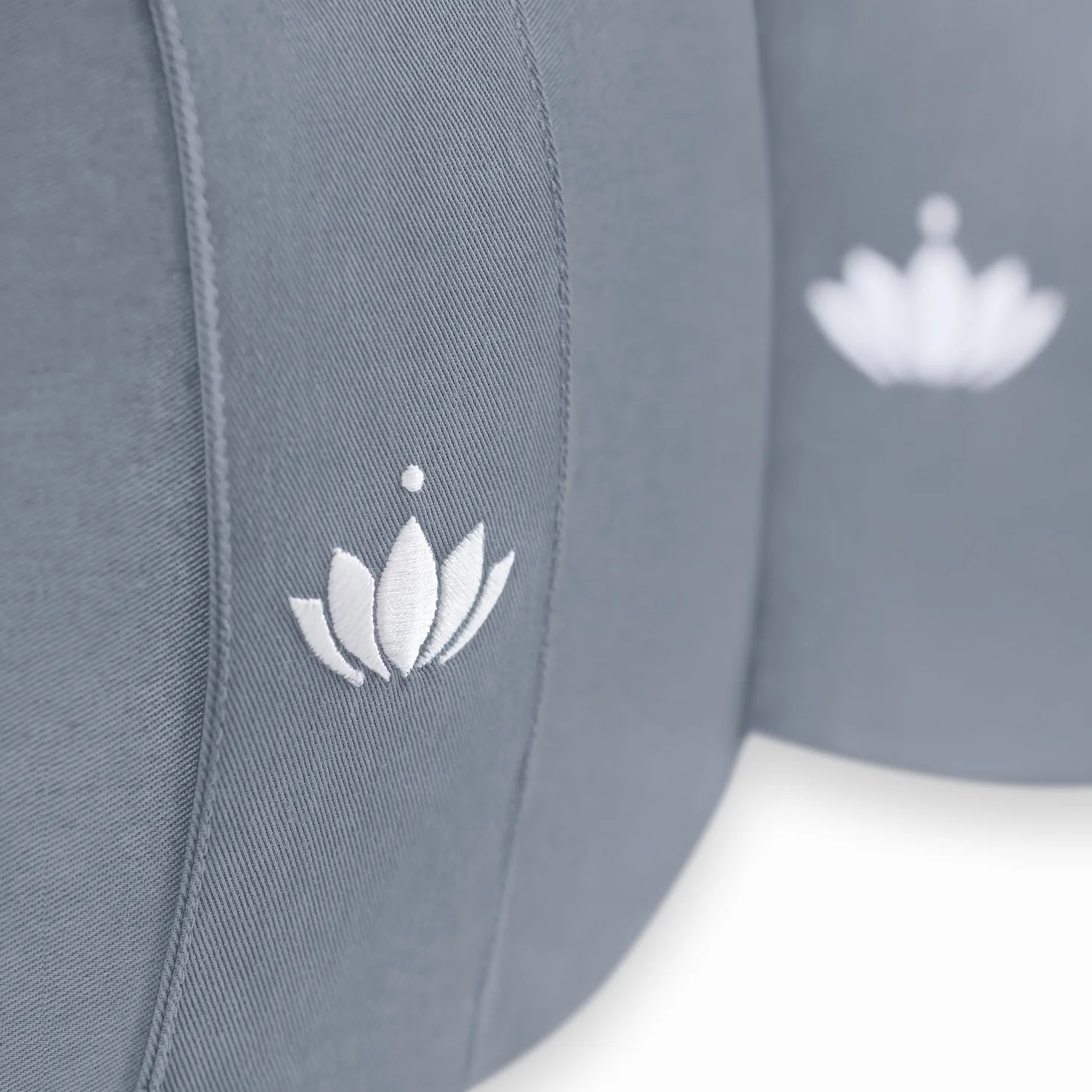 Lotuscrafts Poduszka do medytacji Yoga Lotus 15 cm Wypełnienie orkiszowe Bawełna Okrągłe zafu Certyfikat Gots
