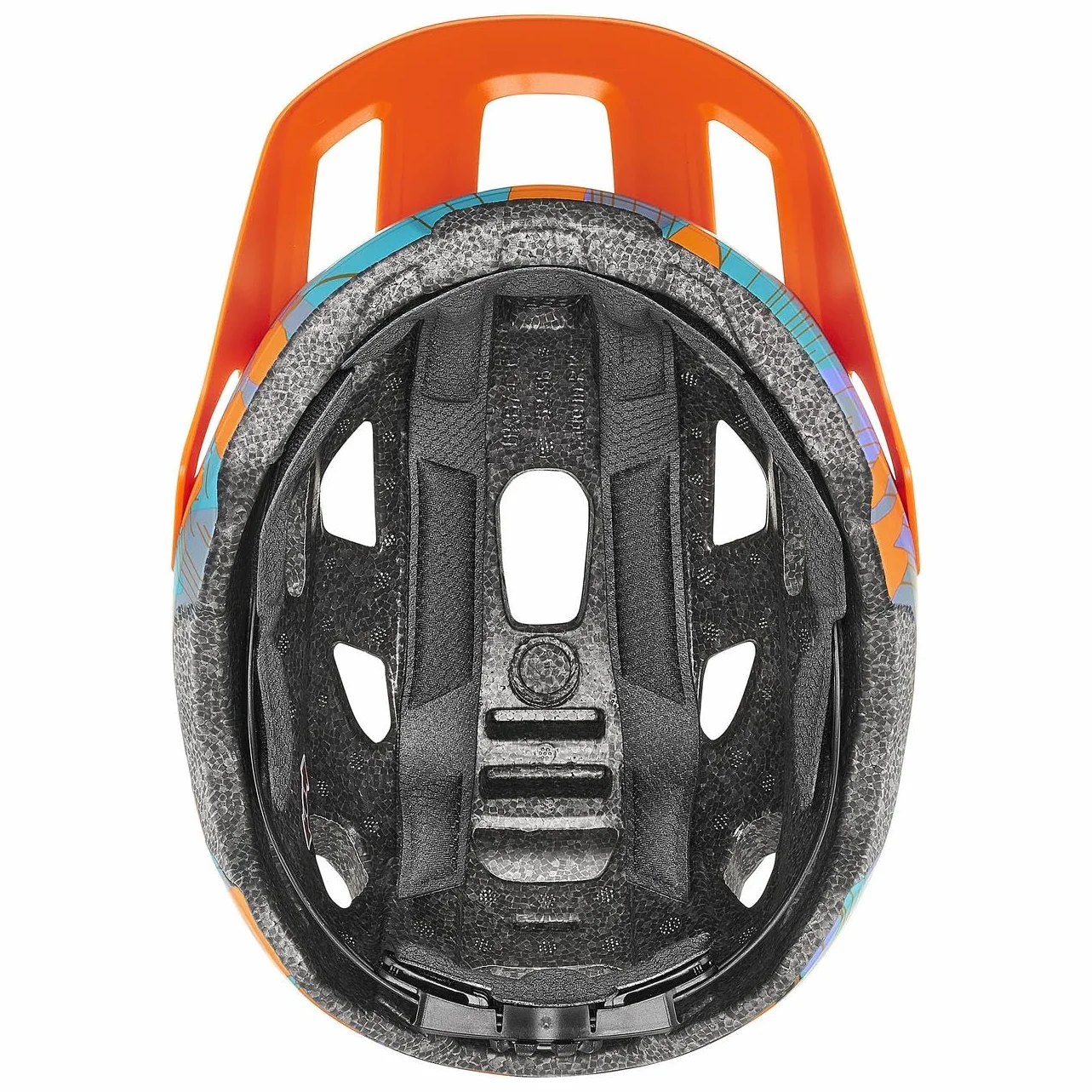 uvex kask rowerowy unisex-dzieci 52-56 cm papaya camo matt