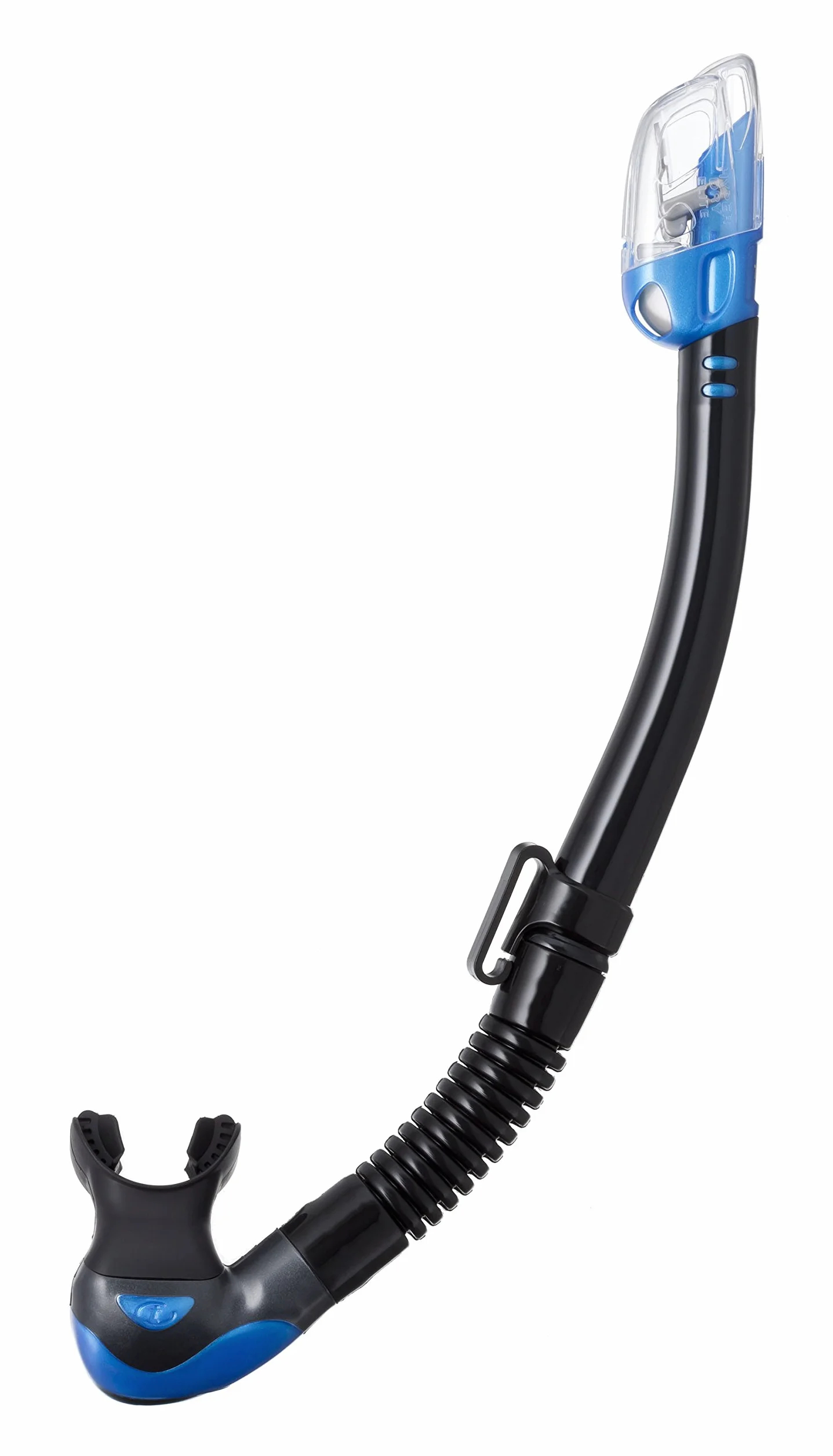 Tusa Hyperdry Elite II Snorkel Czarny Niebieski