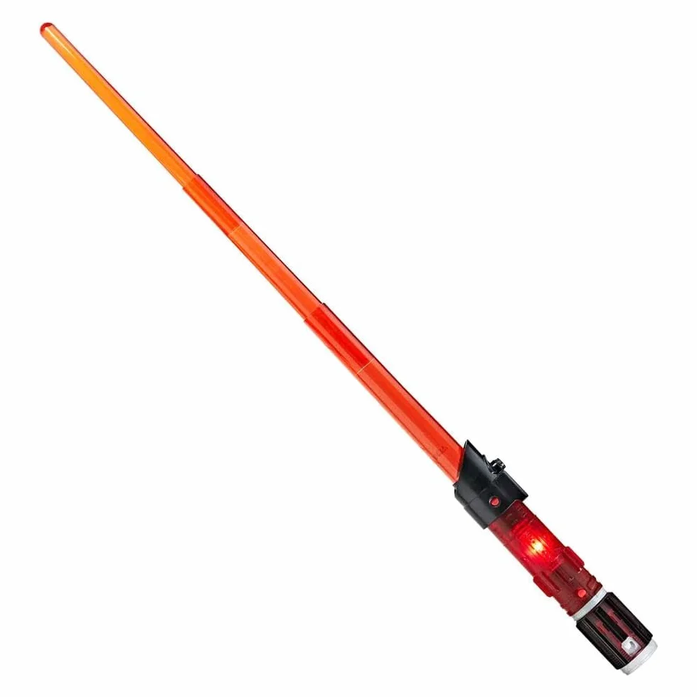 Star Wars Lightsaber Forge Kyber Core, Darth Vader, czerwony konfigurowalny elektroniczny miecz świetlny