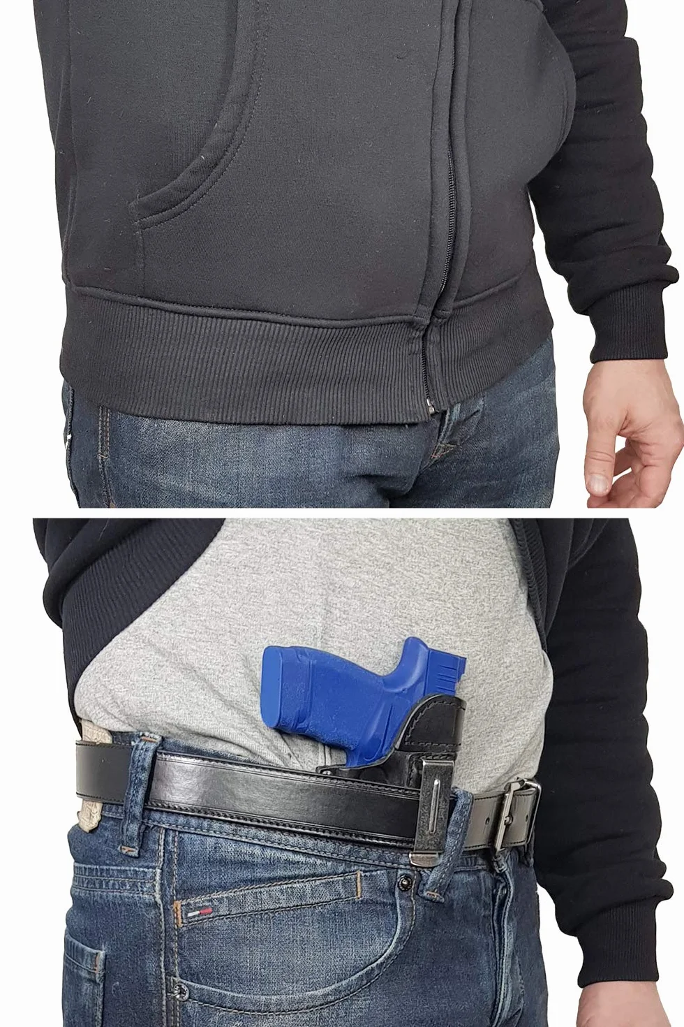 VlaMiTex IWB 11 skórzana kabura rewolwerowa do Ruger LCR