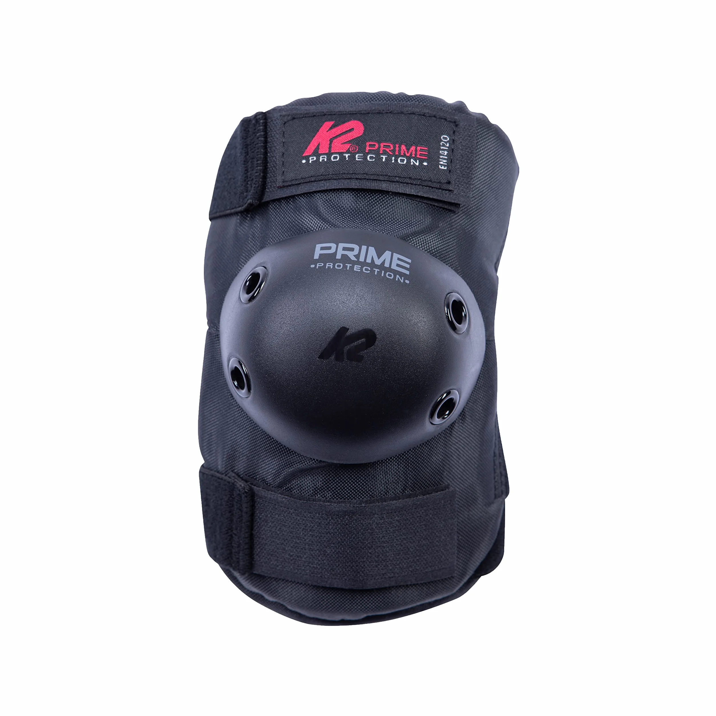 K2 Łyżworolki unisex K2 PRIME PAD SET z ochraniaczami na nadgarstki, ochraniaczami na łokcie i ochraniaczami na kolana, czarno-czerwone, 30E1412