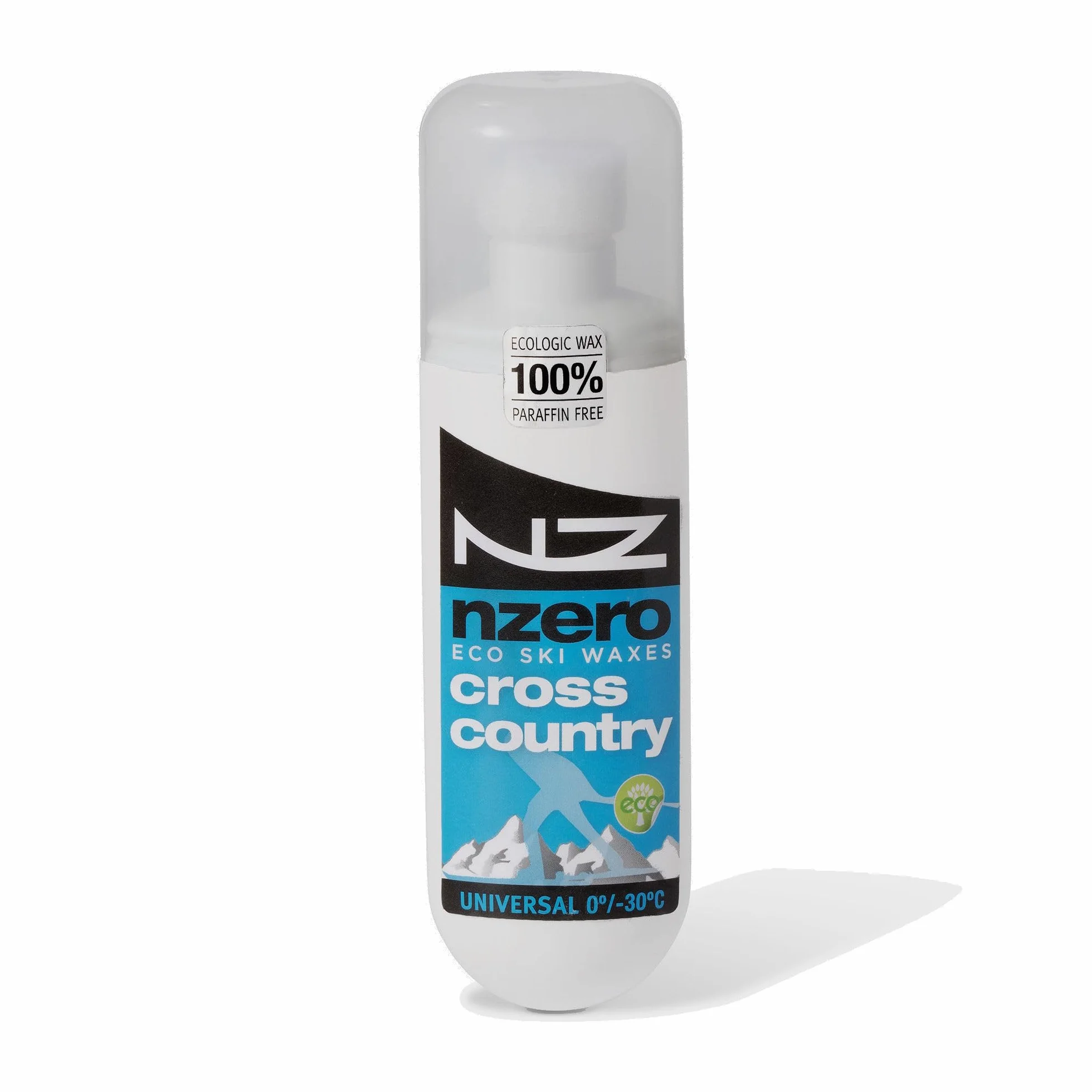 NZEROWAX | Organiczny płynny wosk do nart biegowych | Nadaje się do wszystkich warunków śniegowych | 100% pochodzenia roślinnego | Zrównoważony i ekologiczny | 100 ml
