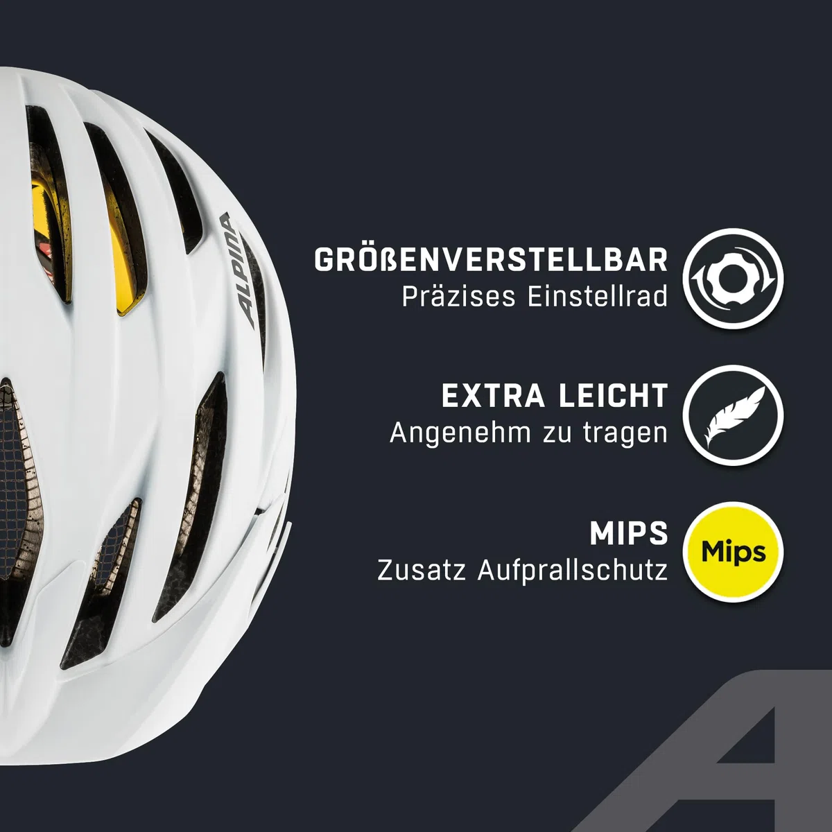 ALPINA Unisex - Dorośli, DELFT MIPS Kask rowerowy