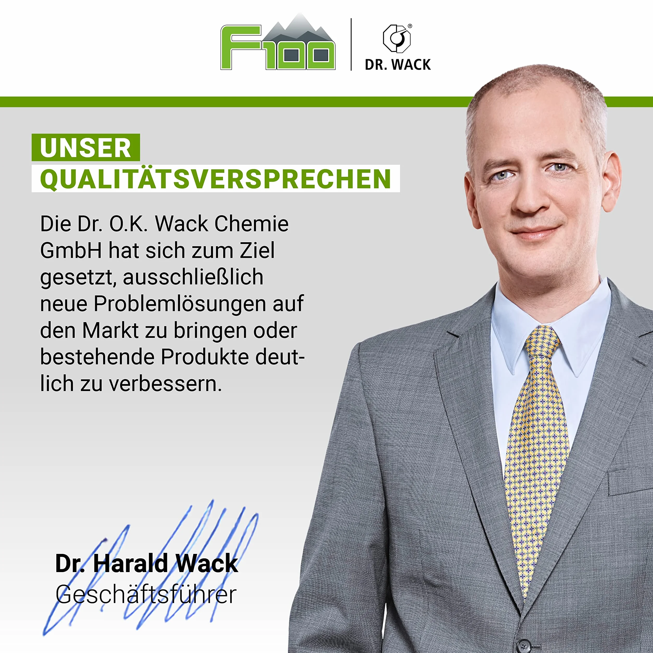 Dr. Wack - F100 Środek Do Czyszczenia Rowerów Nowa Formuła, 2 l