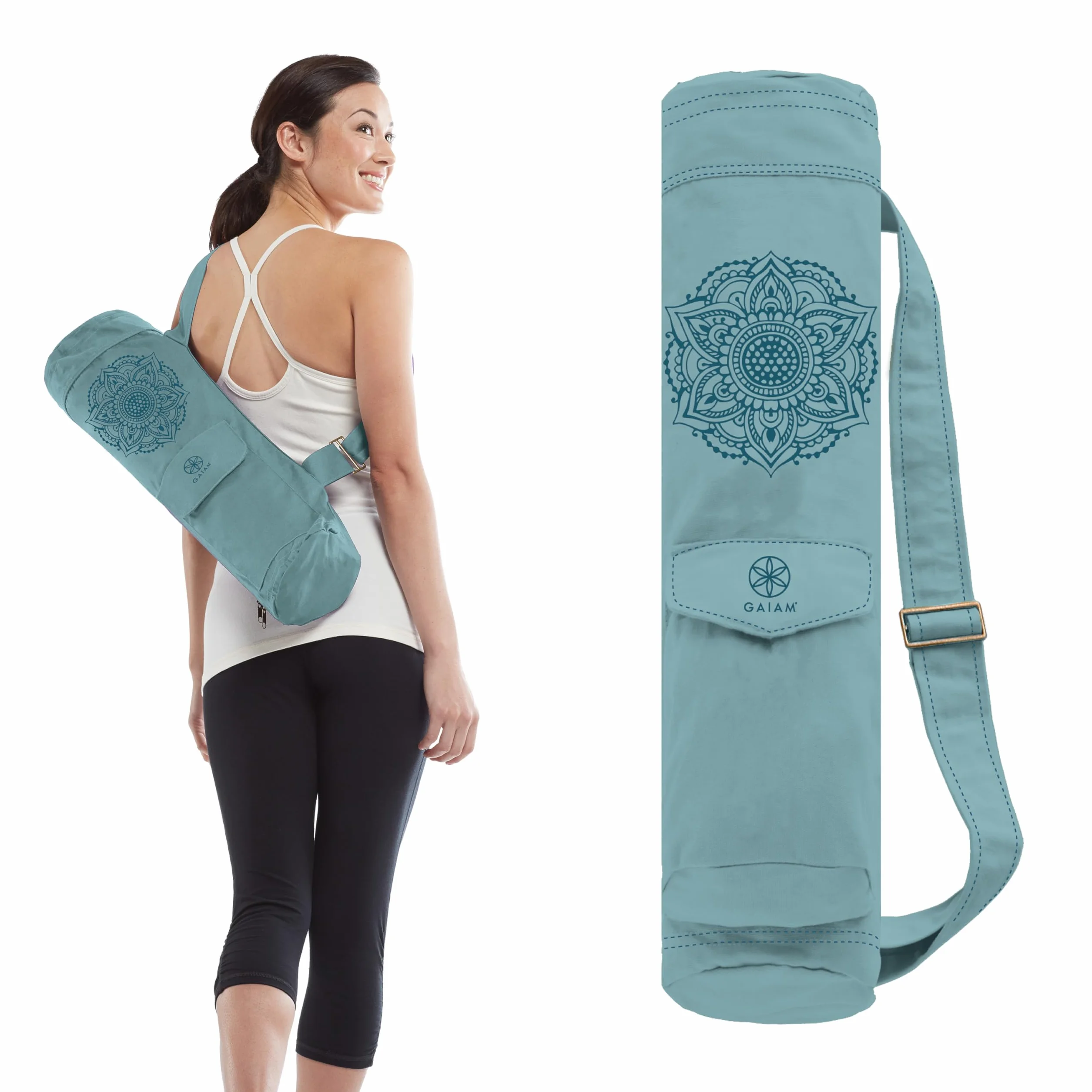 Gaiam Torba na matę do jogi ładunek rzeżuchwy