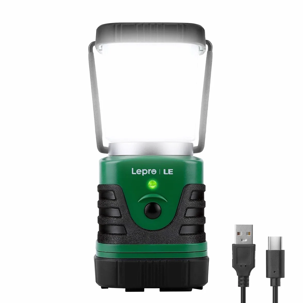 LE 3300008 Lampa Kempingowa, Plastikowa, Zasilanie Bateryjne, LED 4400 mAh 10 W, Wielokolorowa, 1000lm, 1 Sztuka