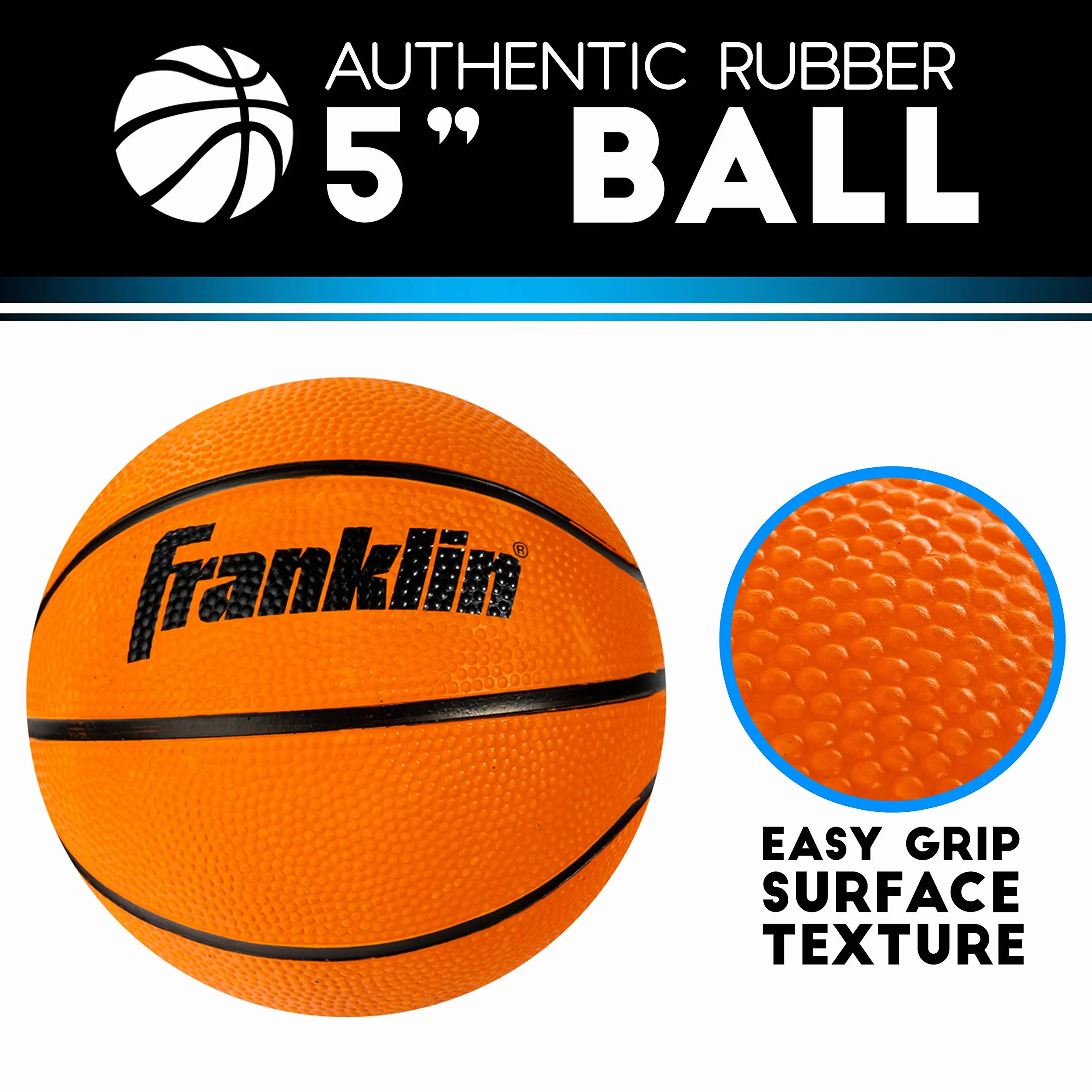 Franklin Sports Mini obręcze do koszykówki dla dzieci, do wewnątrz, nad drzwiami, mini obręcz + zestawy do koszykówki - idealne akcesorium do gier do sypialni + biura