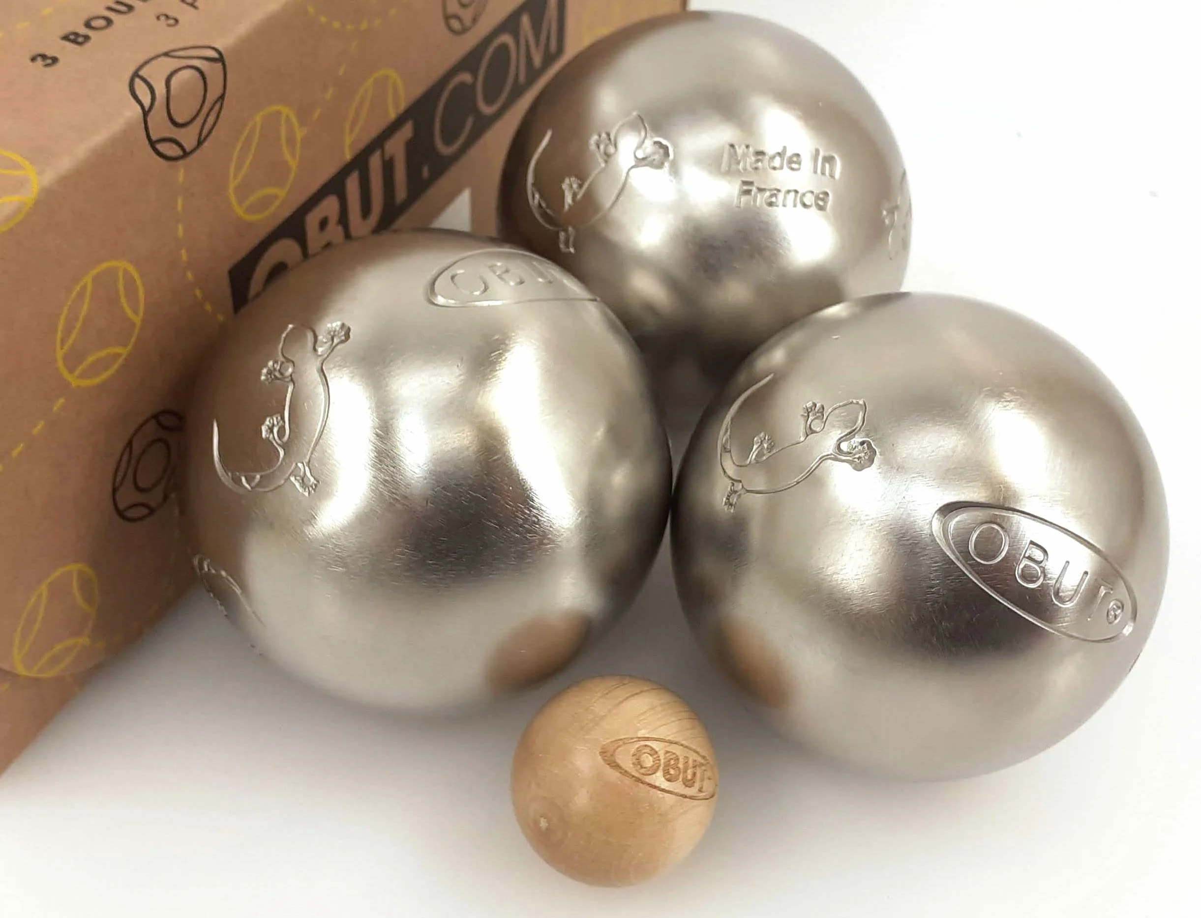 Obut Salamandre Boule bombki, czas wolny, stal nierdzewna, 3 kule