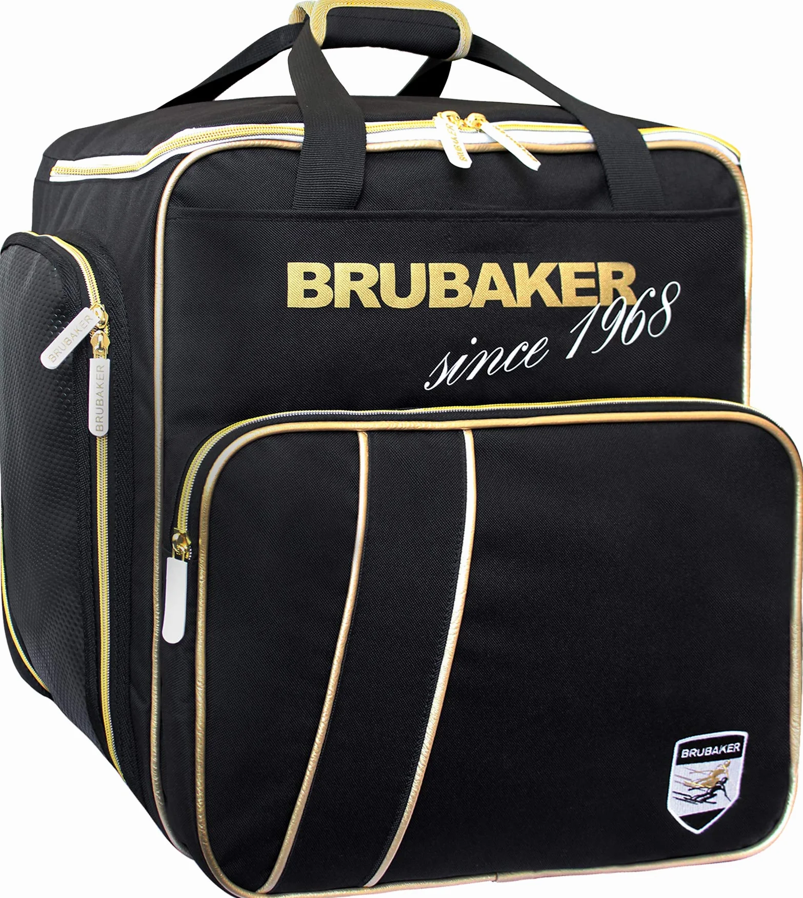 BRUBAKER Combo Grenoble torba na buty narciarskie i wyściełana torba na narty do 194 8 cm lub 166 cm