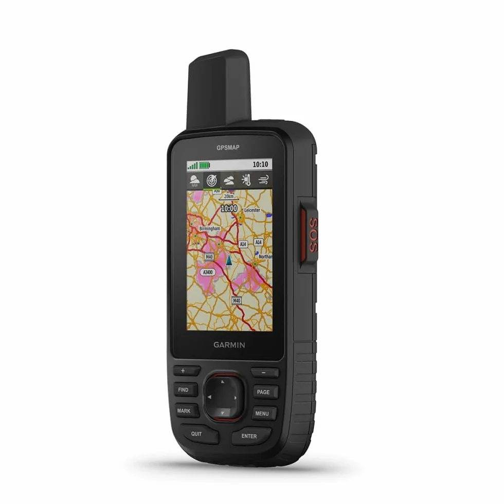 Garmin GPSMAP 67i, EU -, czarny / pomarańczowy