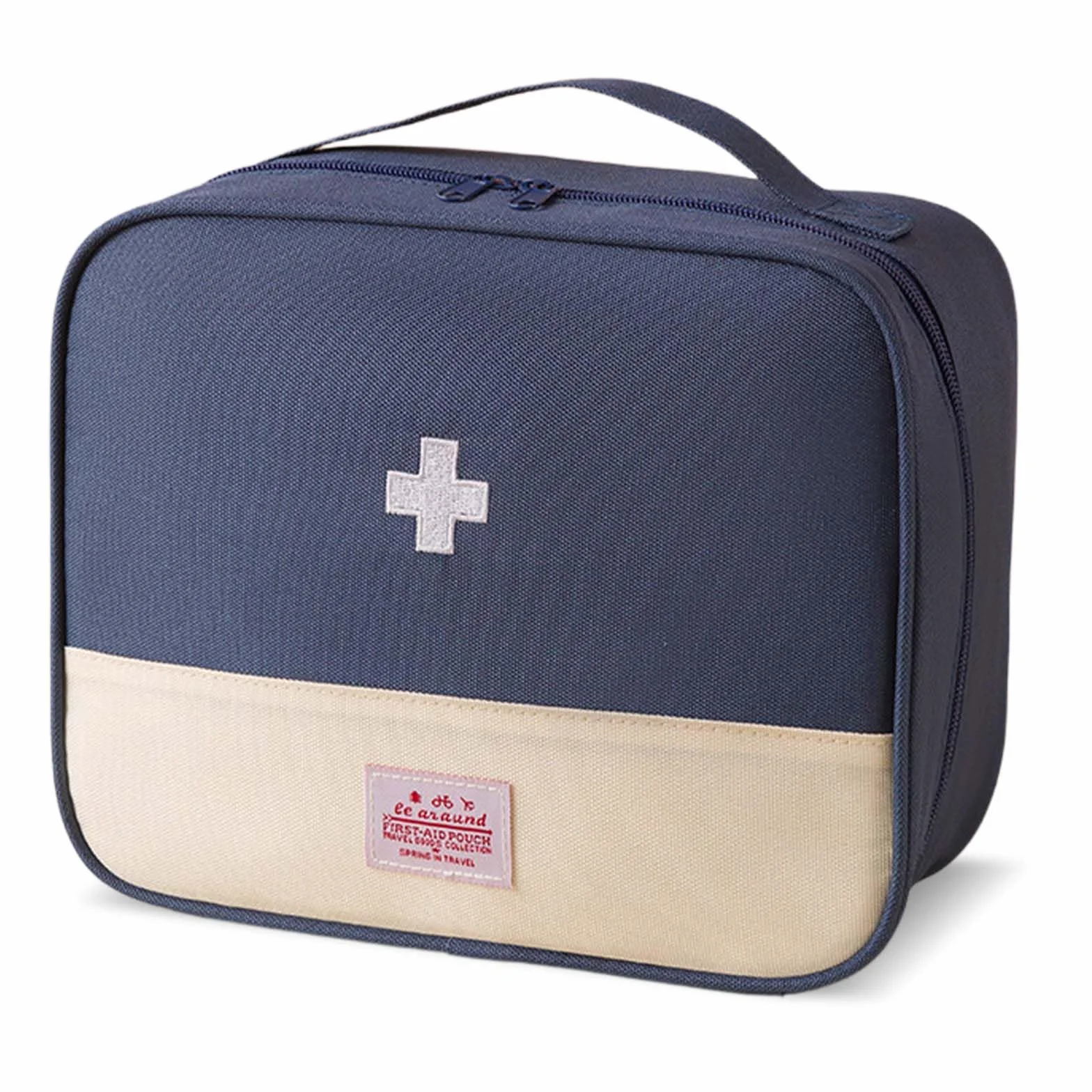 Puste etui medyczne, apteczka pierwszej pomocy, mini apteczka, podróżna kosmetyczka na leki, mini apteczka medyczna, przenośna podróżna pierwsza pomoc
