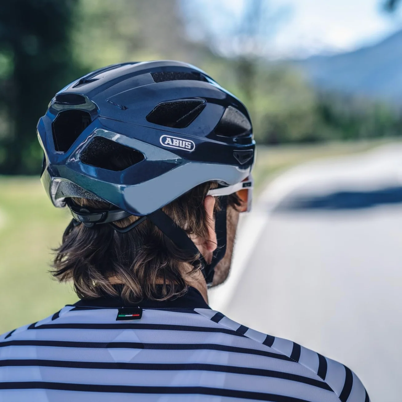 ABUS Kask rowerowy Macator – sportowy kask rowerowy dla początkujących – również dla osób noszących warkocze – dla kobiet i mężczyzn