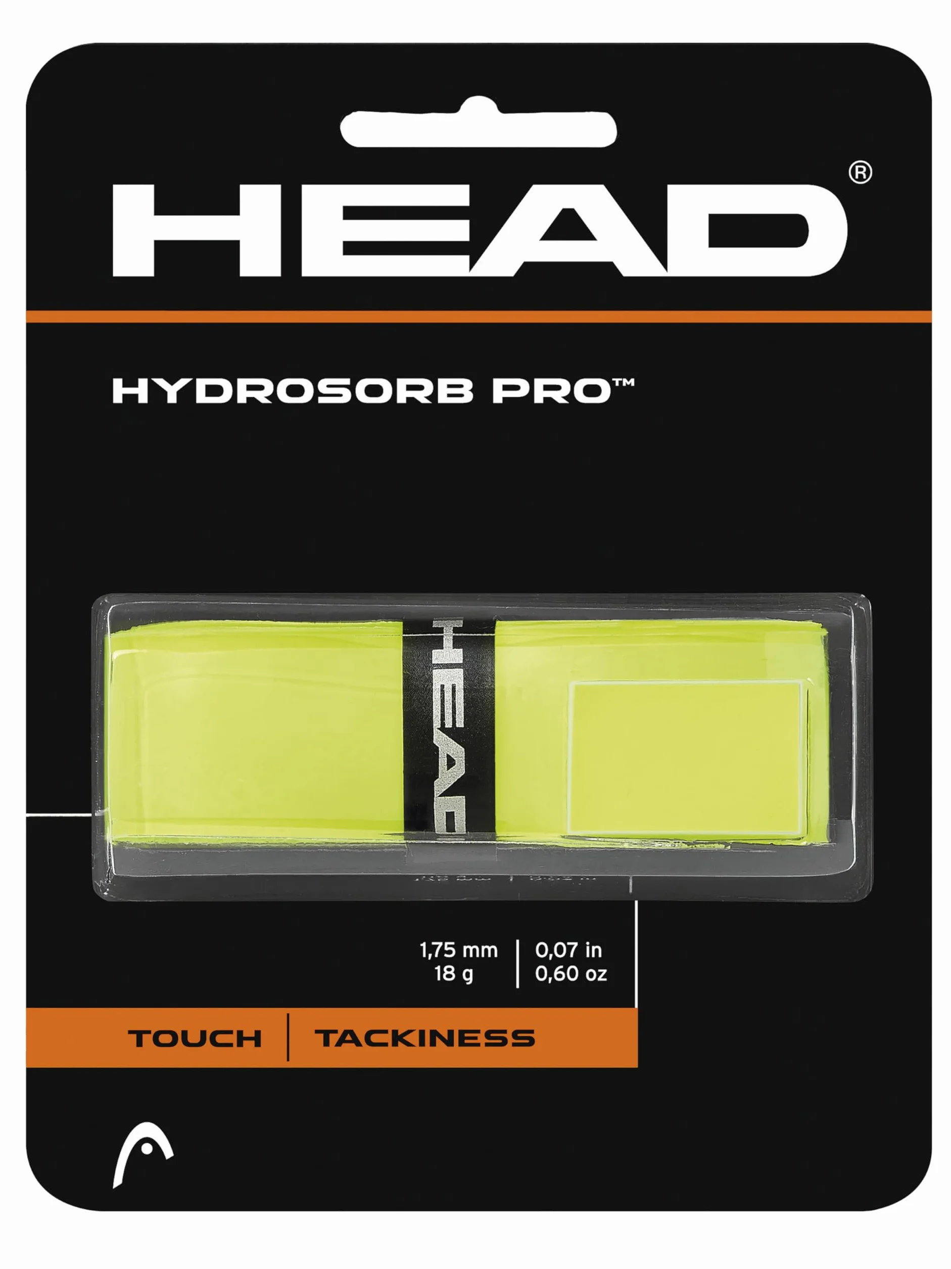 HEAD Hydrosorb Pro Grip - wielokolorowy/żółty