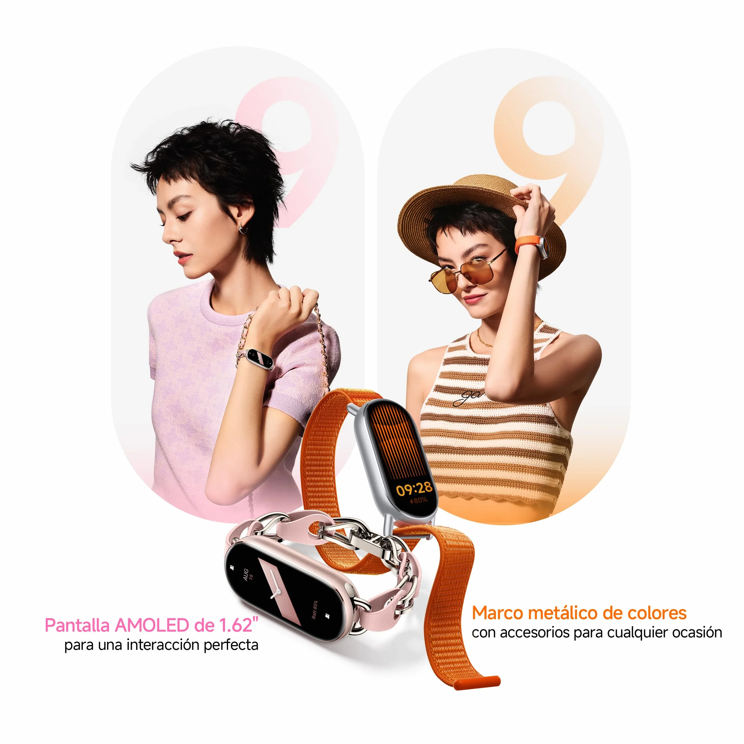 Xiaomi Smart Band 9 Mystic Rose