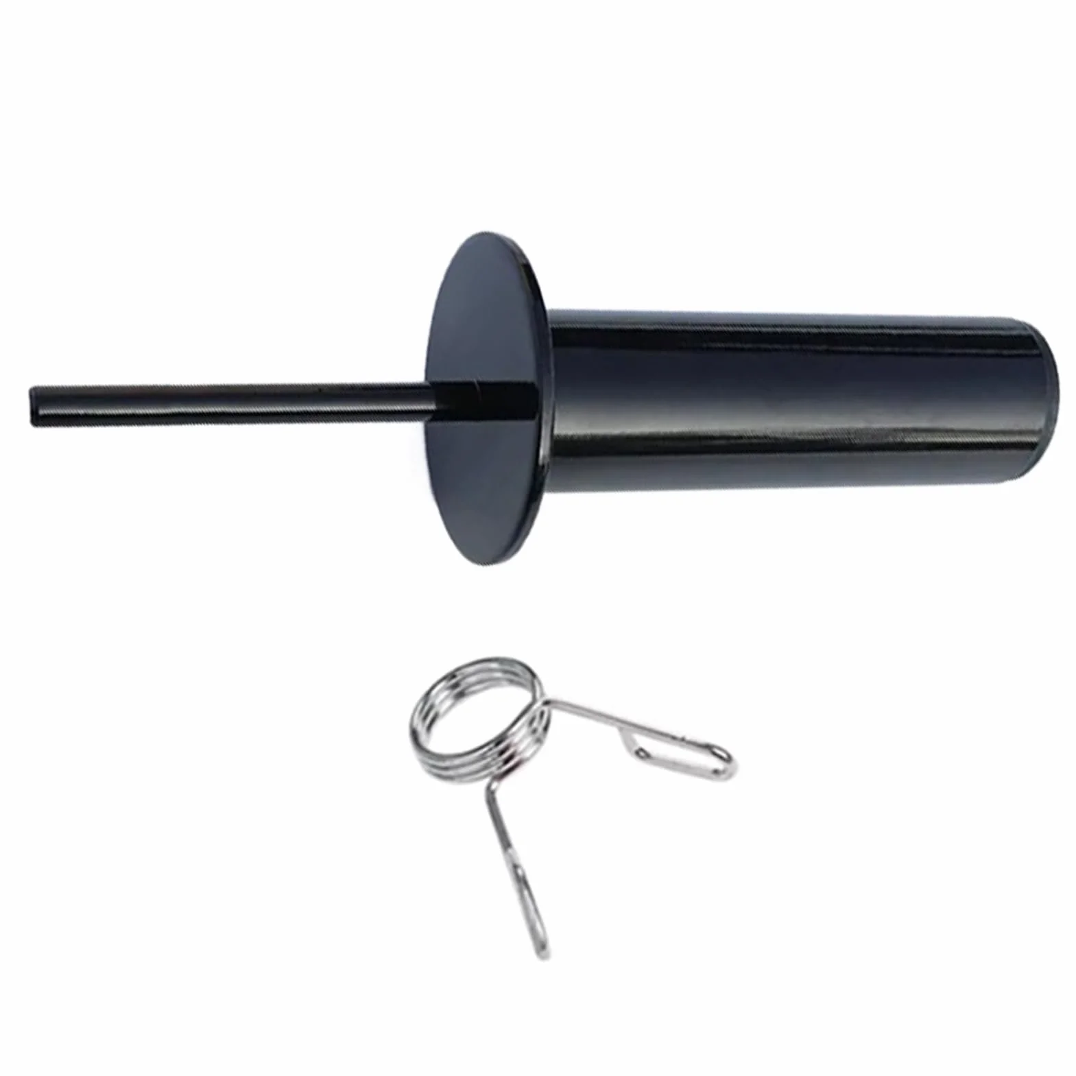 Gym Pin Extender Barbell Plate Add-On Loading Pin Adapter Steel Construction 4.33 Inch Home Gym Weightlifting Accessory