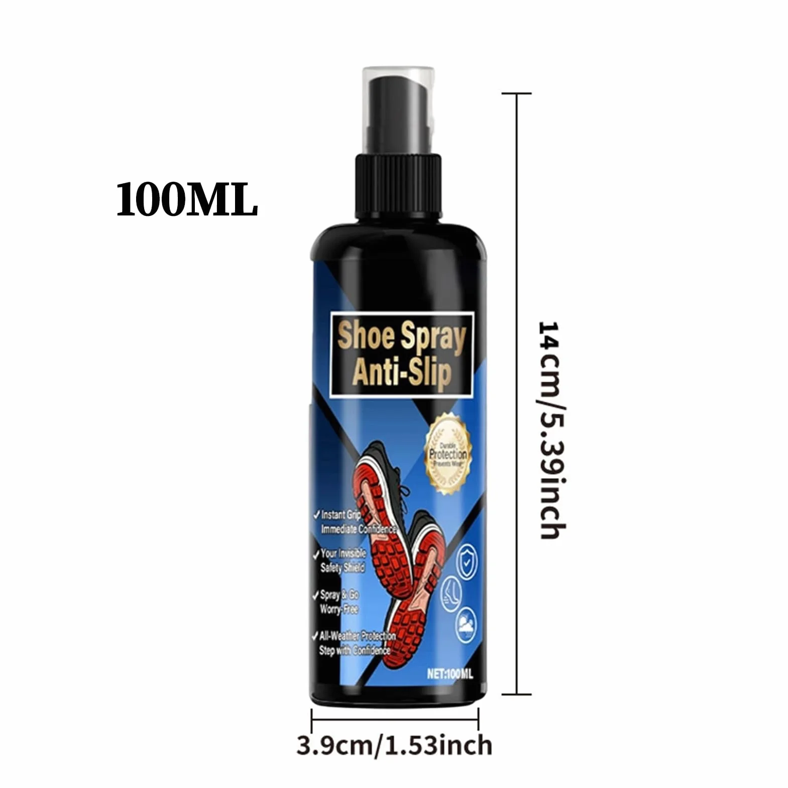 Spray Przyczepno?? Obuwia Koszykarskiego - 100ml ?rodek Zwi?kszaj?cy Przyczepno?? Obuwia,?rodek Antypo?lizgowy Dla - Dla Butów Do Koszykówki Golfa Pi? No?nej Tenisa Siatkówki