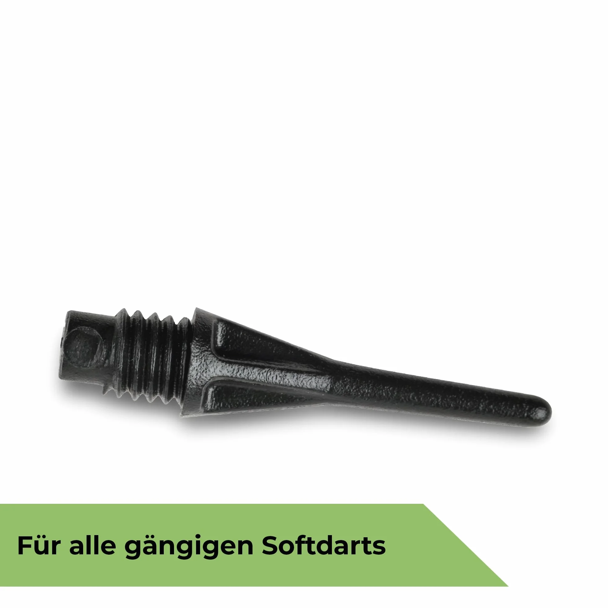 Karella Profesjonalne groty do darta Pro-Tip, Made in Germany, 1000 sztuk, gwint 2BA, bardzo stabilne wymiarowo końcówki Softdart "zapasowe groty" ze specjalnego tworzywa sztucznego, miękkie końcówki