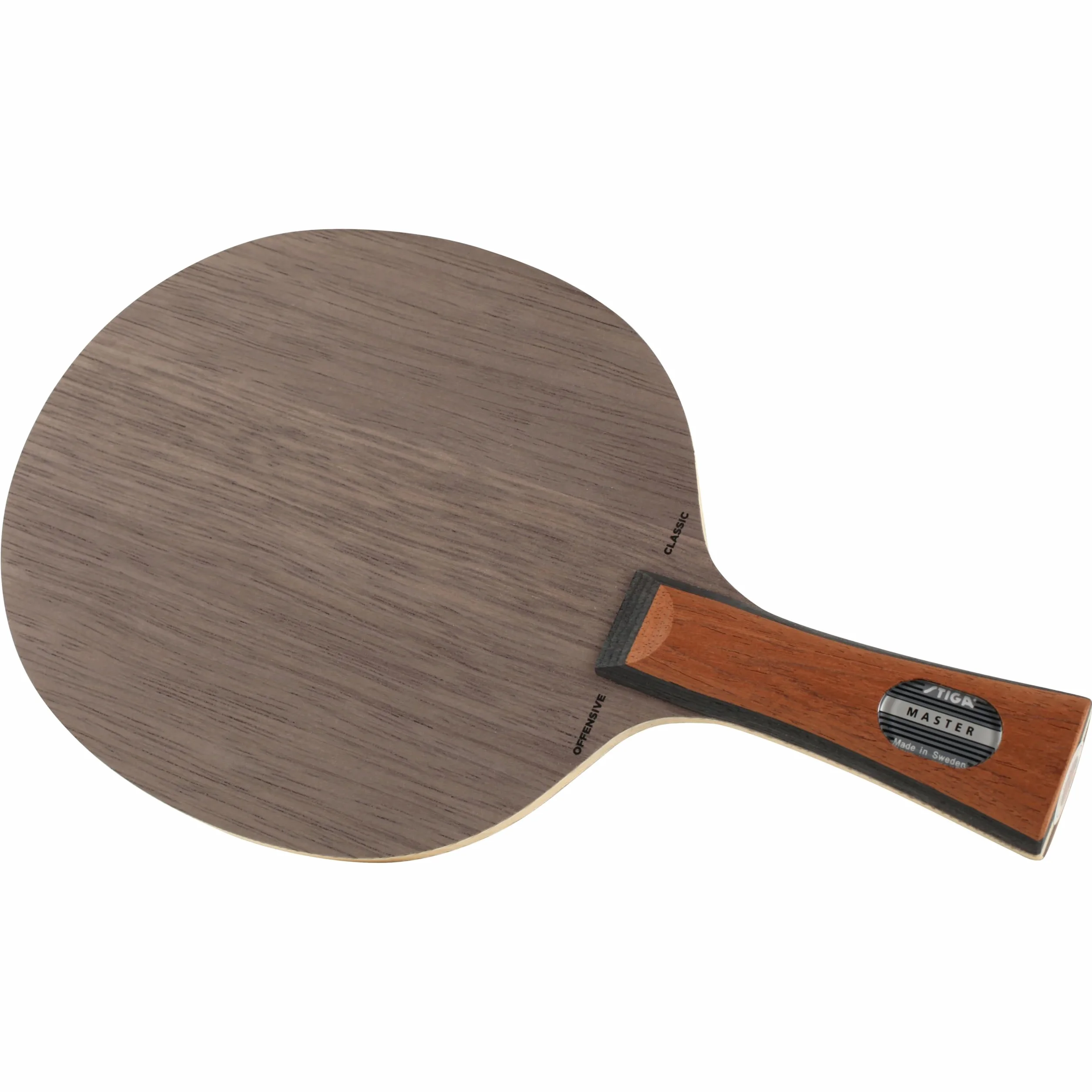 STIGA Table Tennis Blade Offensive Classic (Master Grip), Wood, One Size, 103035