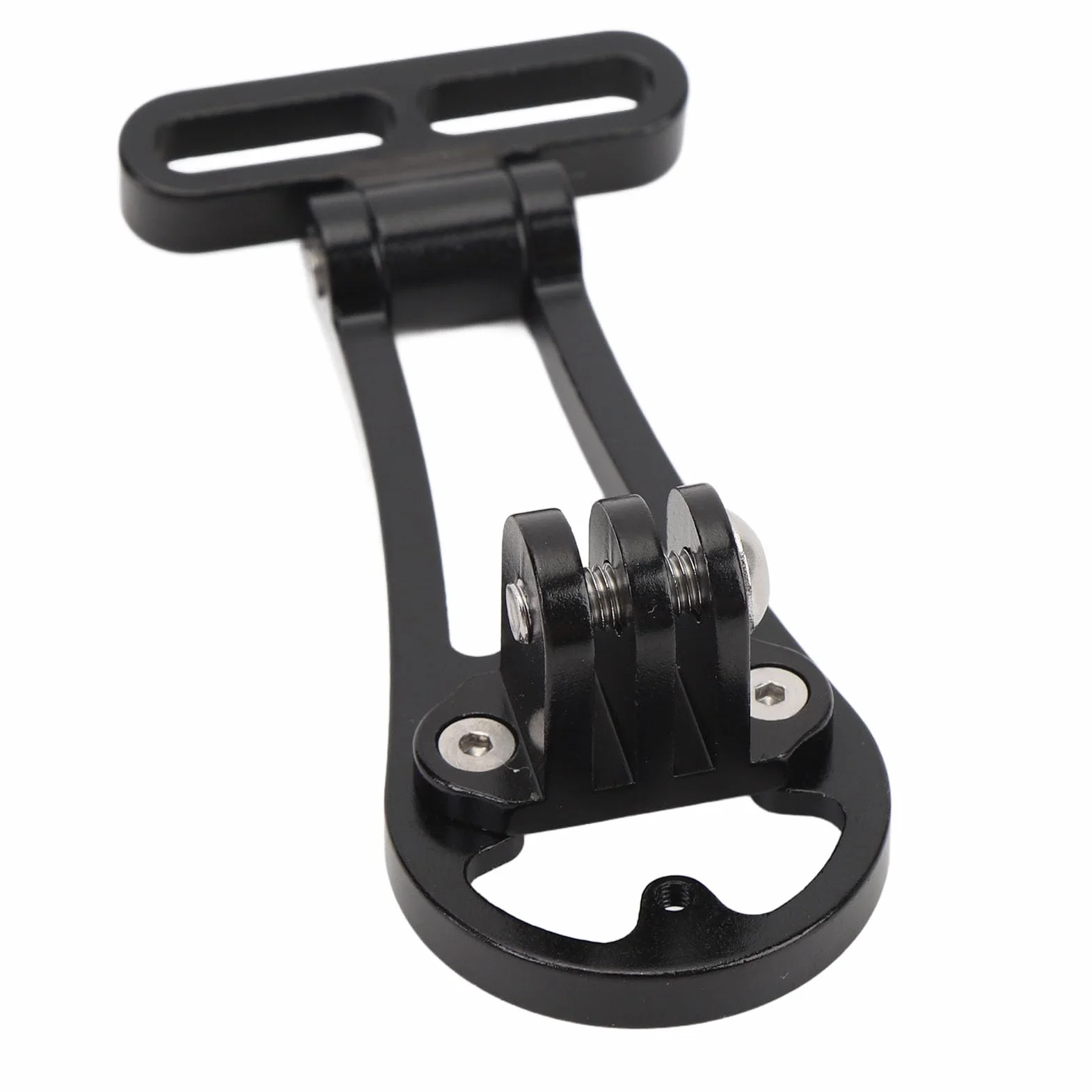 FILFEEL Aerodynamiczny Uchwyt na Licznik Rowerowy ze Stopu Aluminium, Przedni Uchwyt na kierownicę z Adapterami Stojaka do Edge, Wahoo Elemnt, Rider, Stages Dash, Hammerhead Karoo z