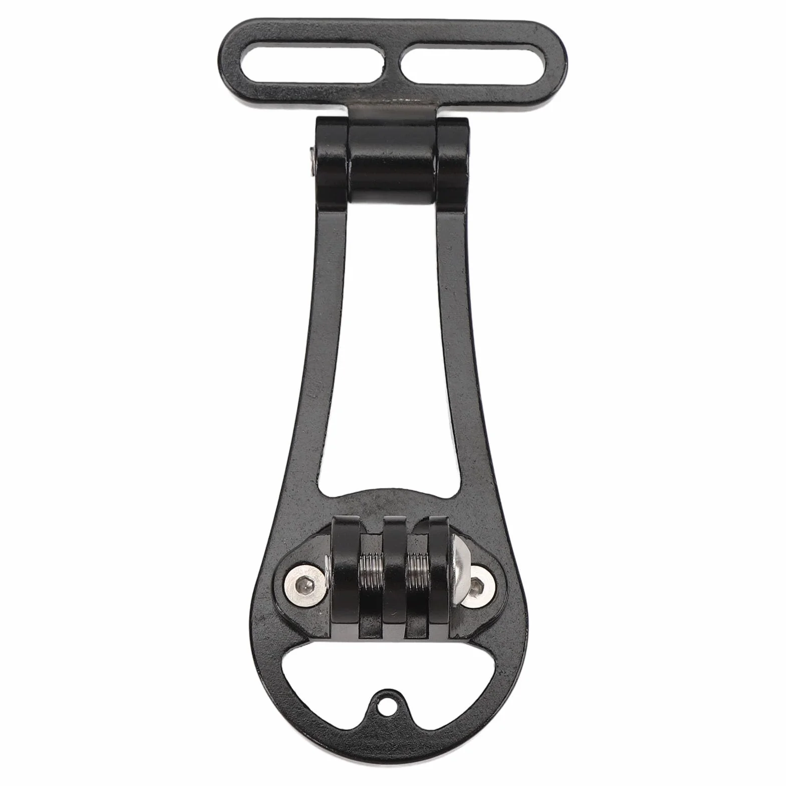 FILFEEL Aerodynamiczny Uchwyt na Licznik Rowerowy ze Stopu Aluminium, Przedni Uchwyt na kierownicę z Adapterami Stojaka do Edge, Wahoo Elemnt, Rider, Stages Dash, Hammerhead Karoo z