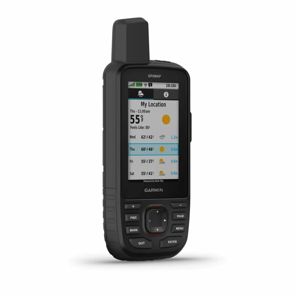 Garmin GPSMAP 67i, EU -, czarny / pomarańczowy
