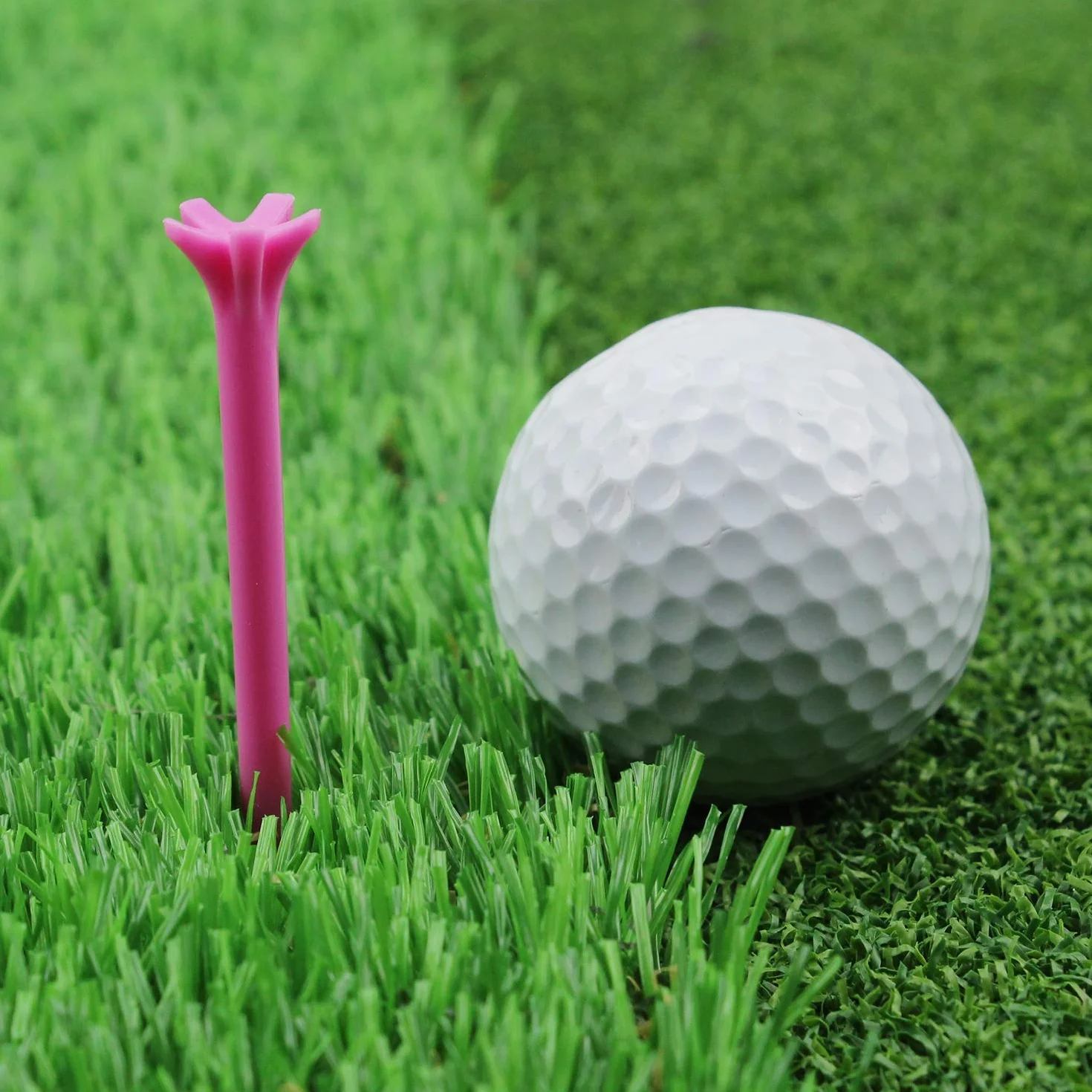 KOFULL Plastikowe koszulki golfowe Zero Friction Tour, koszulki golfowe, plastikowe, rozmiar 70 mm (2-3/10.2 cm), 100 sztuk