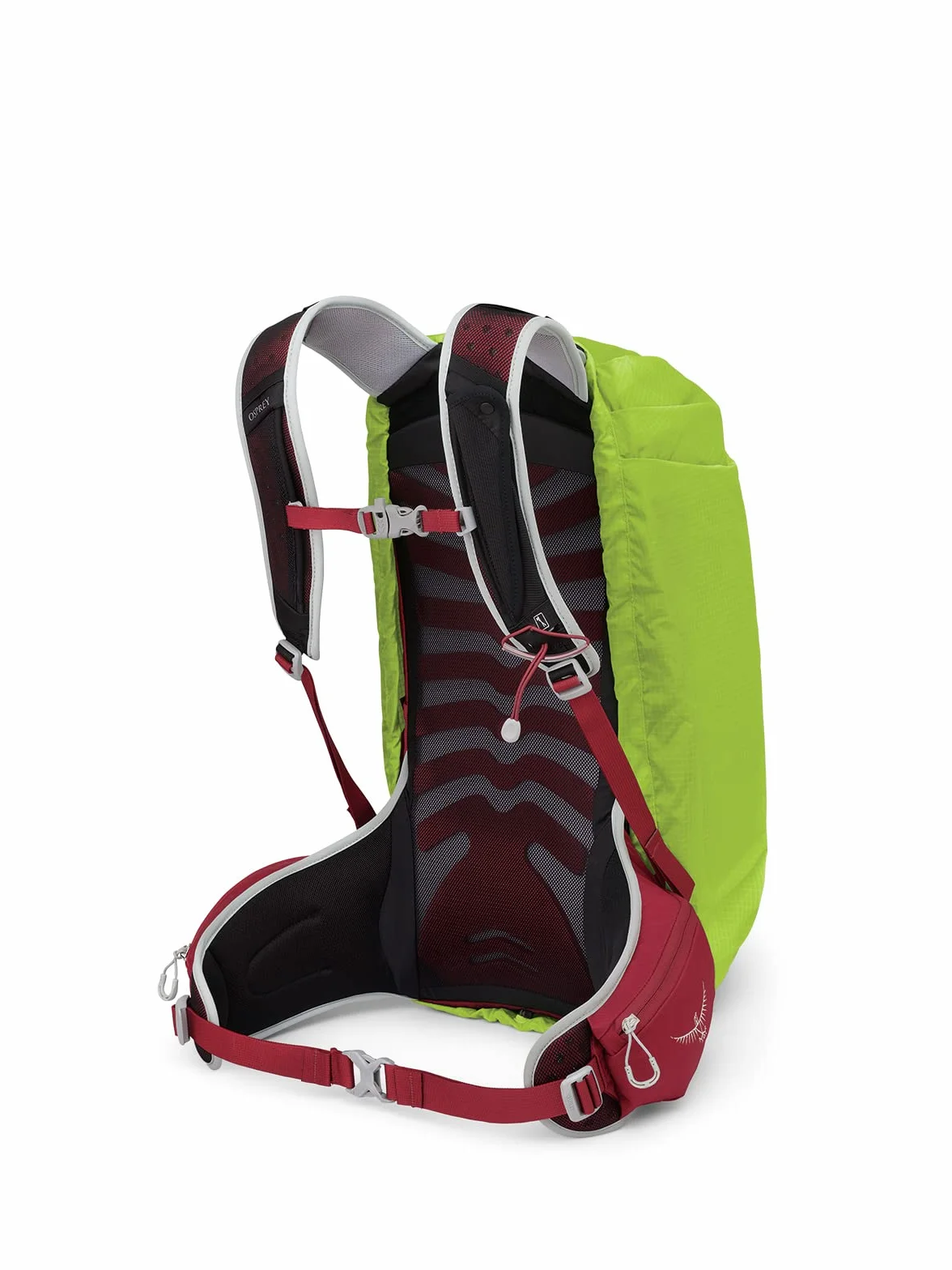 Osprey Hivis Osłona przeciwdeszczowa XS Limon Green