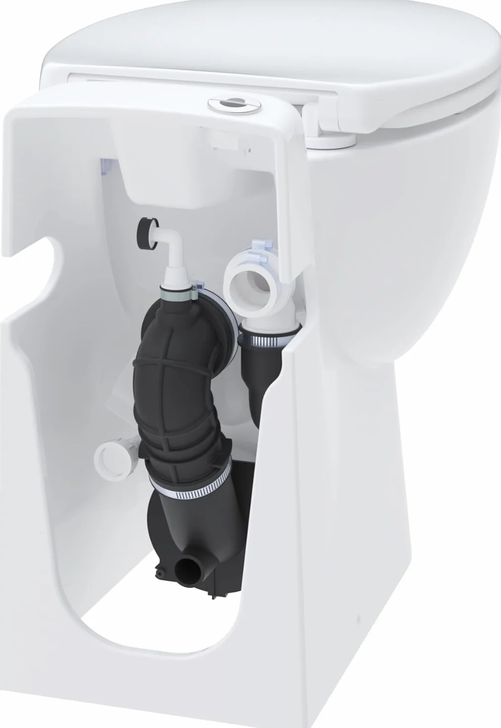 SFA Sanicompact Pro WC z wbudowanym młynkiem 550W 1,8/3L 36,8x55,5x49 cm