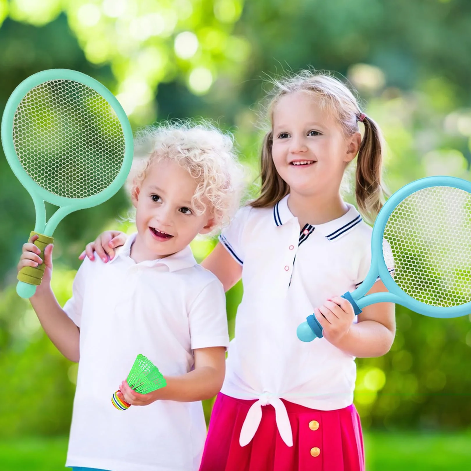 Zestaw do badmintona dla dzieci - Rakieta do badmintona dla dzieci - Sporty halowe na świeżym powietrzu