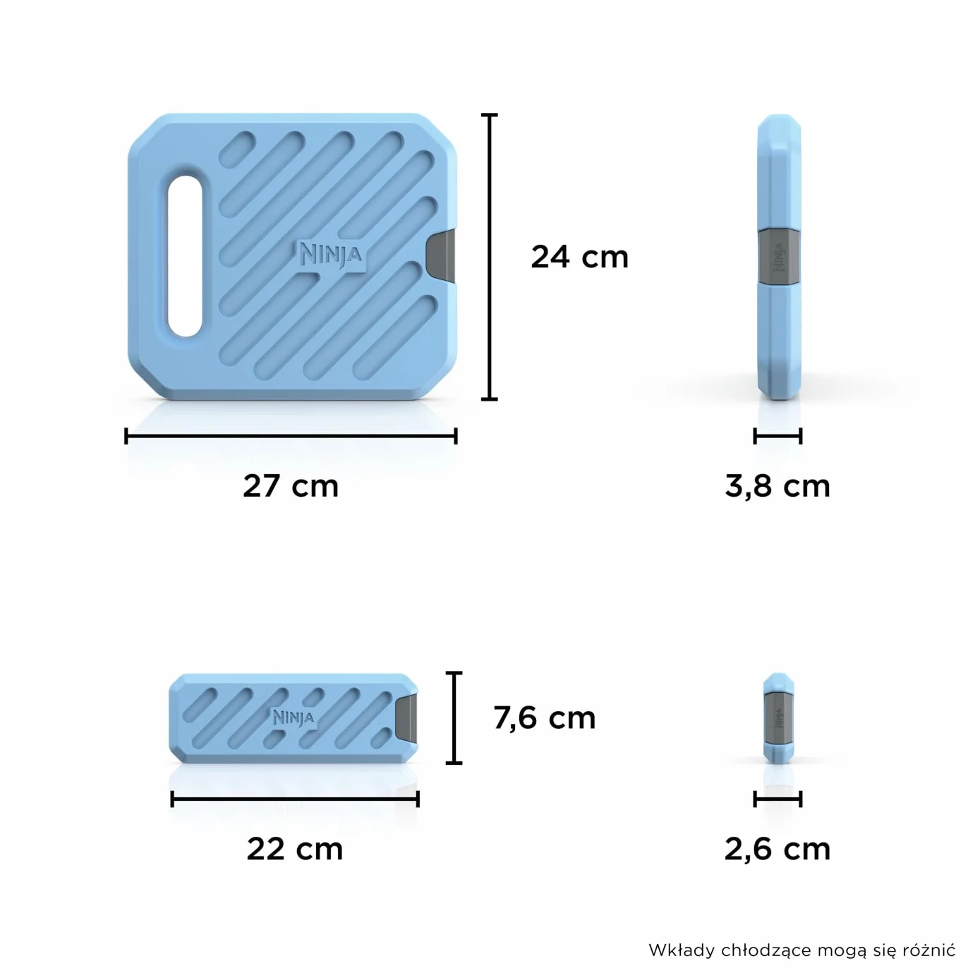 Ninja FrostVault Zestaw 2 wkładów chłodzących 317 g