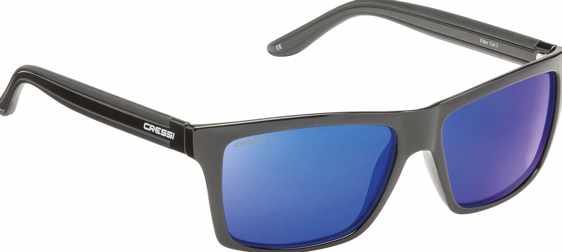 Cressi Unisex-Adult Rio Sunglasses Sportowe Okulary Przeciwsłoneczne,Szary/Pomarańczowy Lustro Obiektyw,Jeden Rozmiar,Xdb100111
