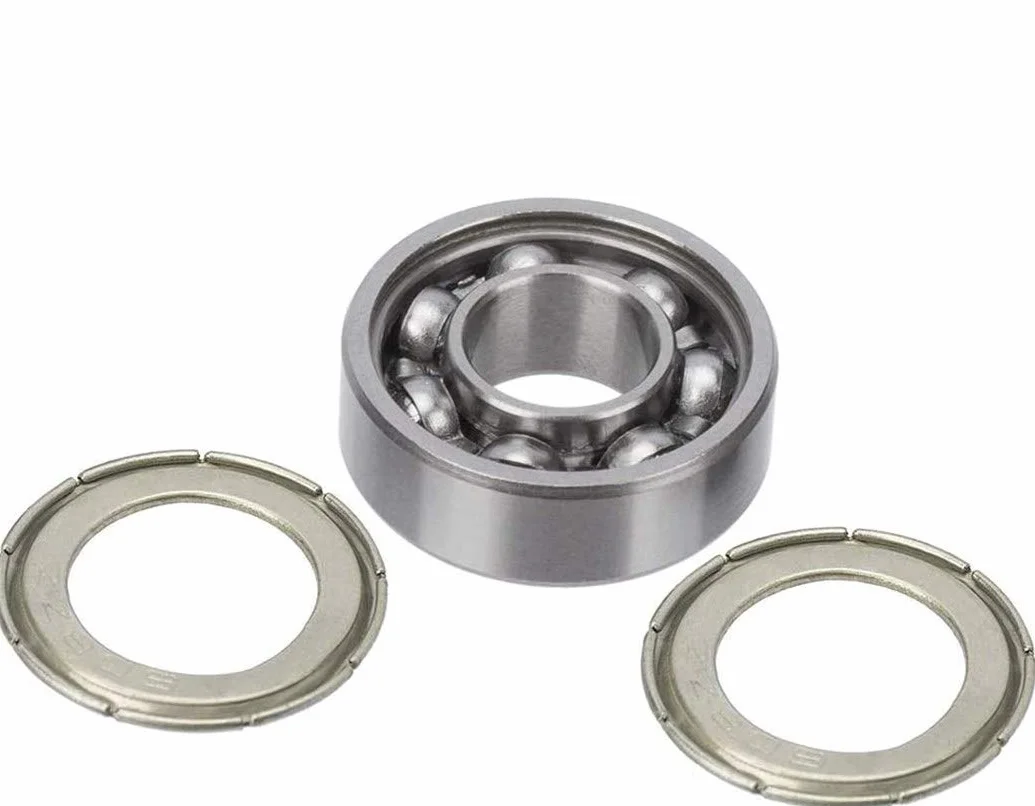 HonLena 608 ZZ łożyska kulkowe, 20 sztuk 8 mm x 22 mm x 7 mm metalowe podwójne Shielded miniaturowe łożysko kulkowe zwykłe do deskorolki, skuterów