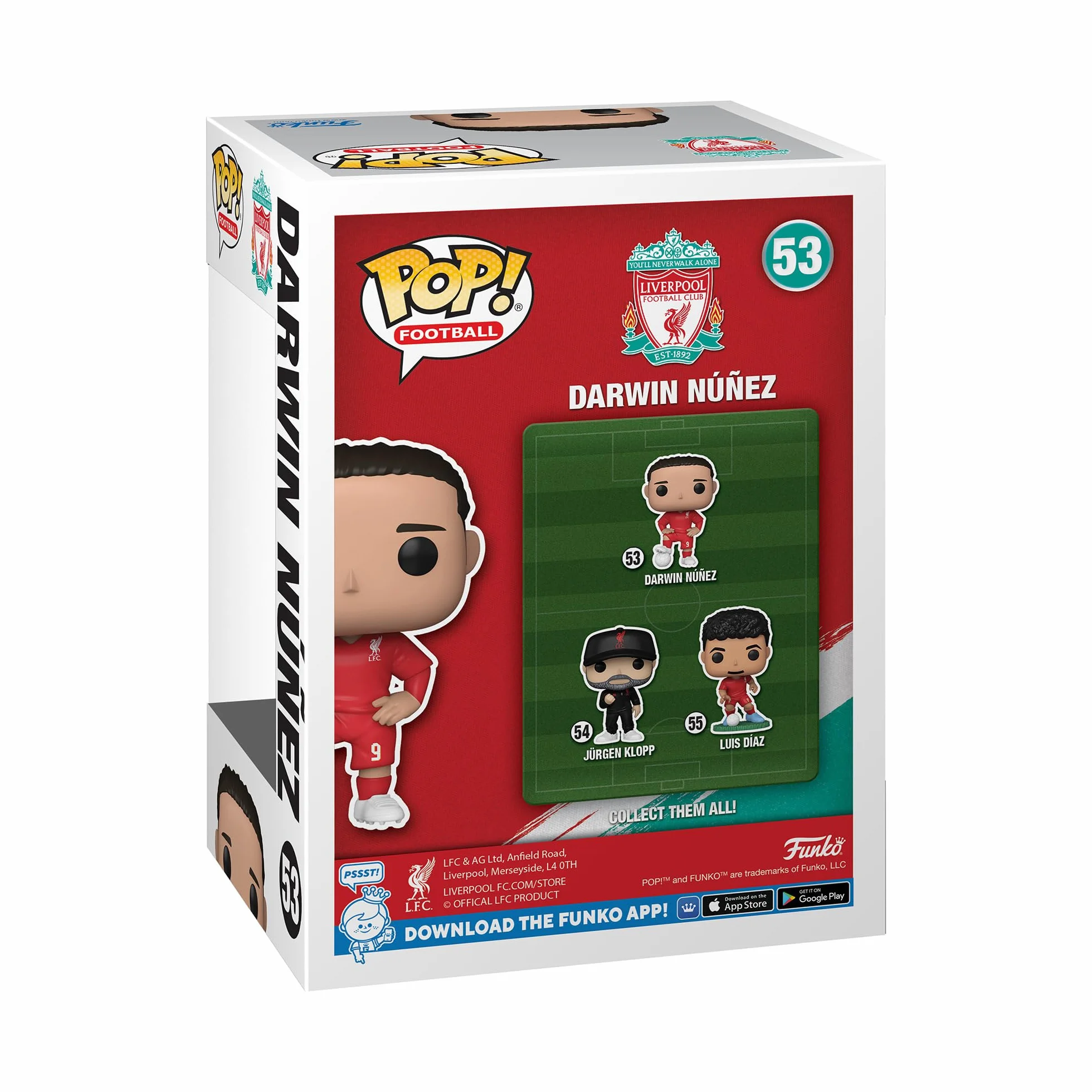 Funko Pop Soccer Lfc Darwin Nunez Vin Fig (C: 1-1-2)