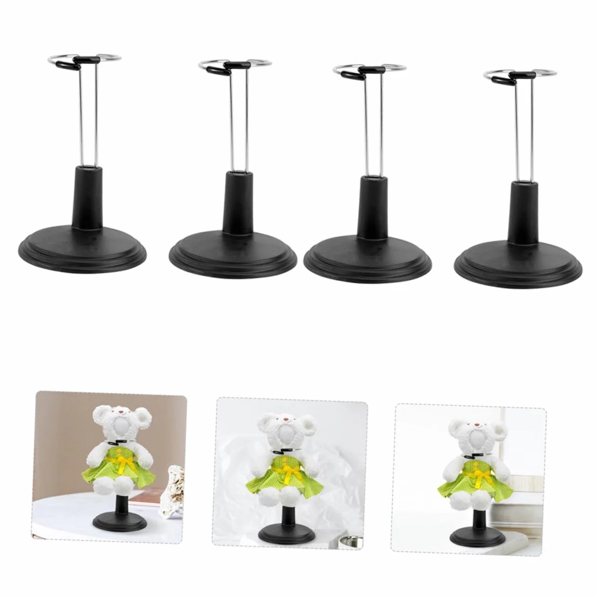 HEMOTON 5pcs Camping Lightstick Holder Stand Stand Doll Doll Support Stack Wsparcie Wsparcie Wsparcie Do Zajęć Na Zewnątrz Kolekcja Wyświetlacza