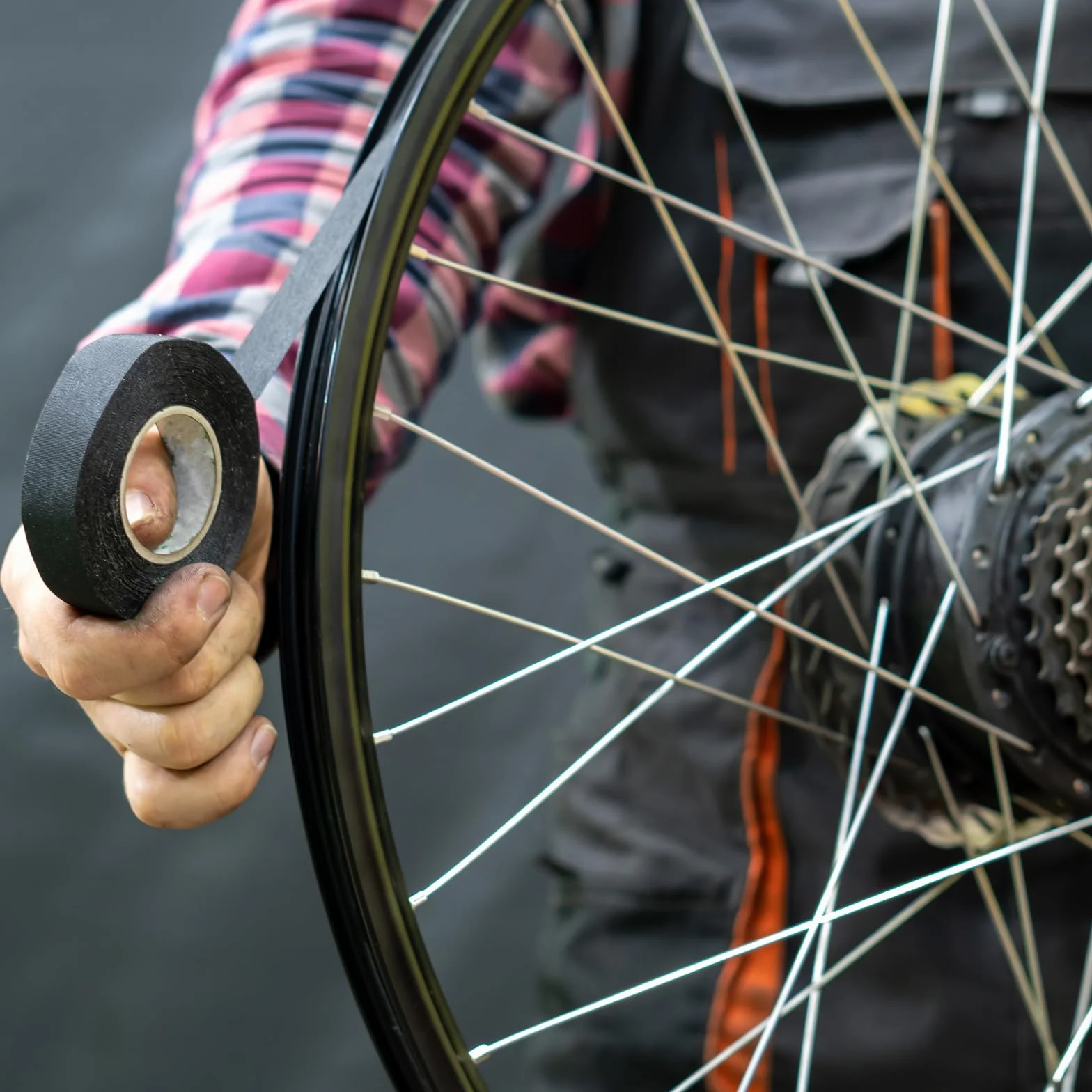 PATIKIL Bezdętkowa taśma na obręcz rowerową 21 mm x 10 m samoprzylepna turkusowa