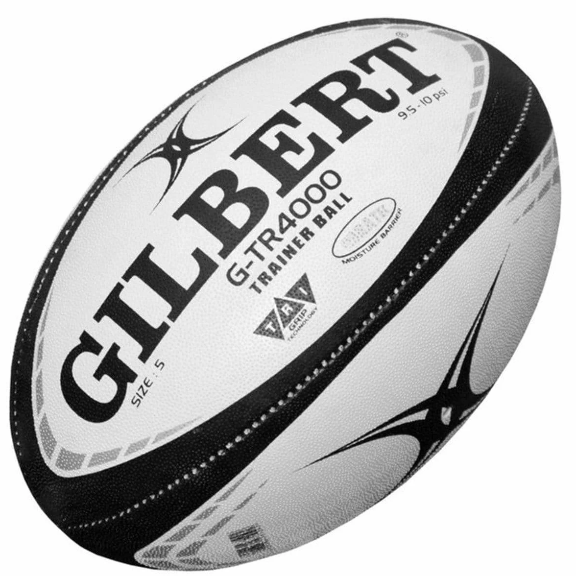 Gilbert G, TR4000, piłka do rugby, unisex, dla dorosłych, kolor: czerwony, 5