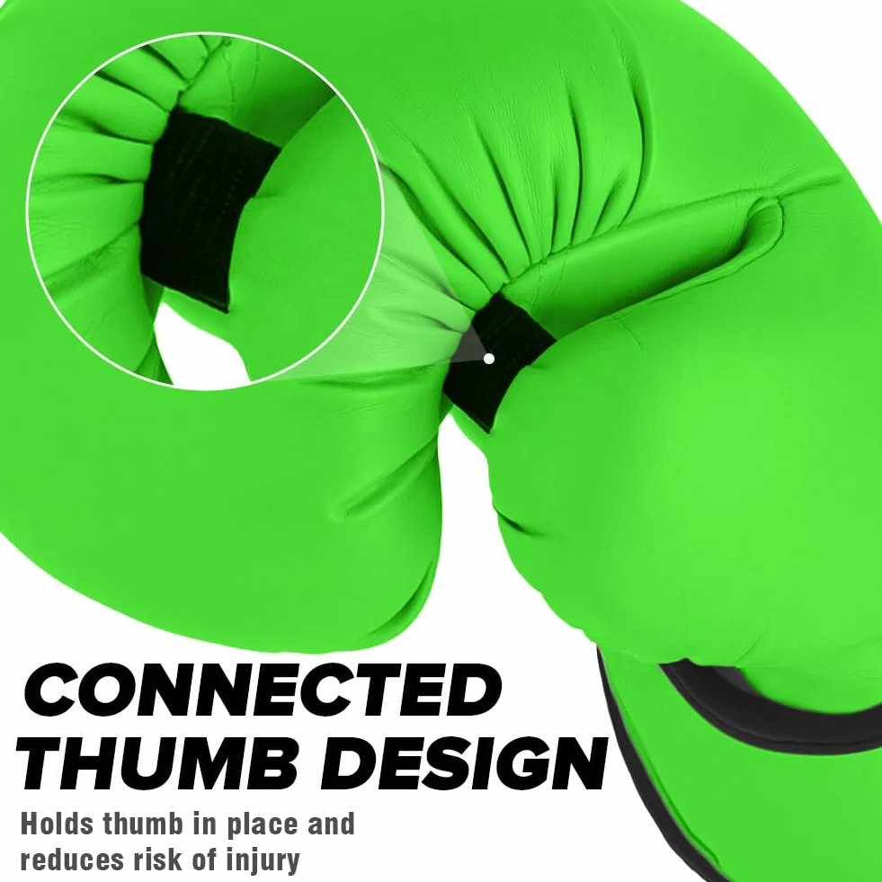 Flintronic Rękawice bokserskie dla dzieci, rękawice bokserskie 4oz 6oz Junior Boxing Gloves, rękawice kickboxingowe dla Muay Thai, MMA, sportów walki, kickboxingu, sparingów (3-10 lat)