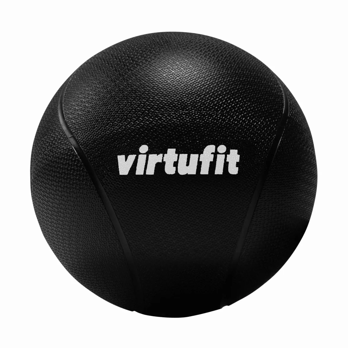 VirtuFit Piłka lekarska Pro - piłka lekarska - 2 kg - guma - czarna