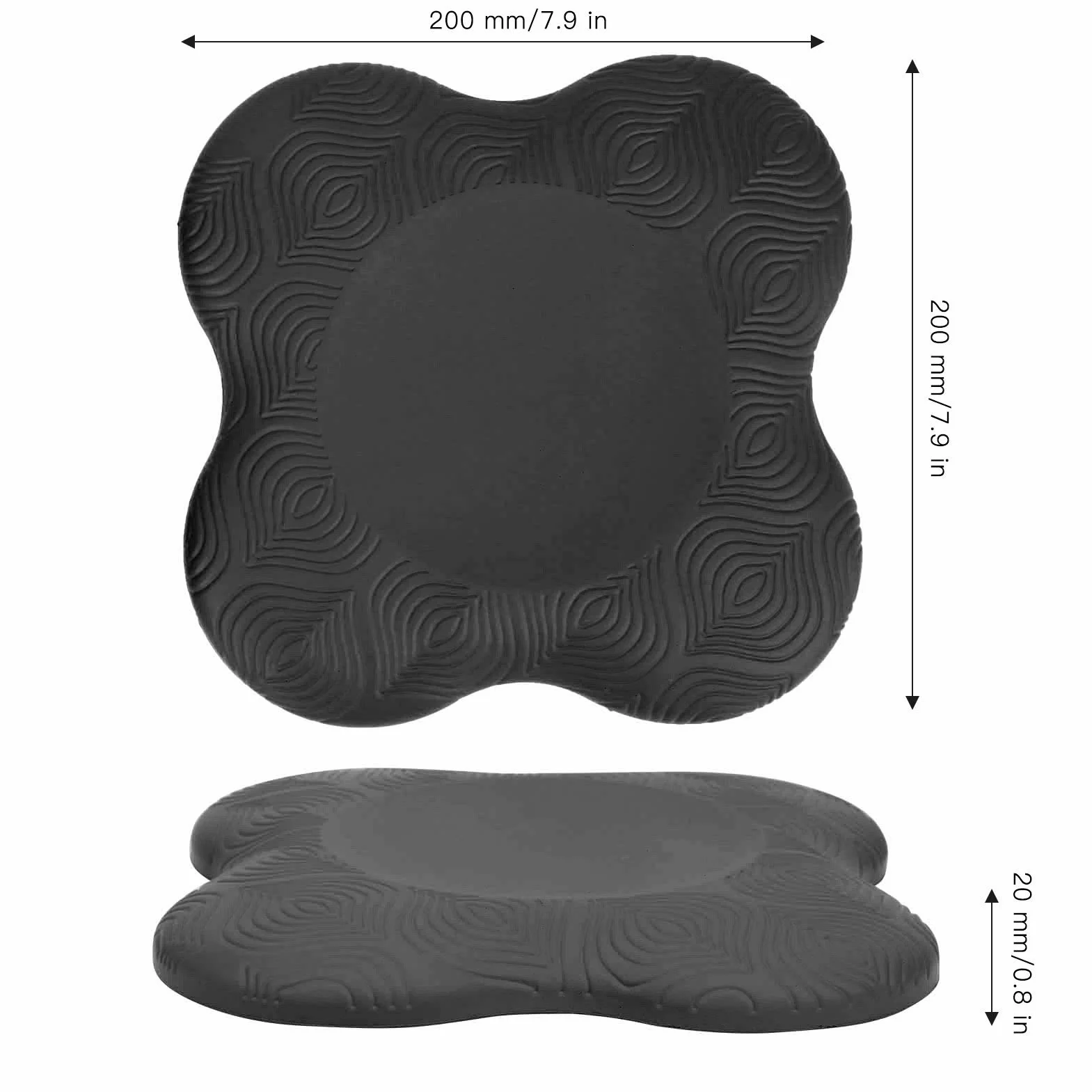 Yoga Knee Pads, Wspornik maty poduszki łokcie nadgarstka do ćwiczeń fitness przenośne zagęszczenie miękkie podwójne przeciw poślizg