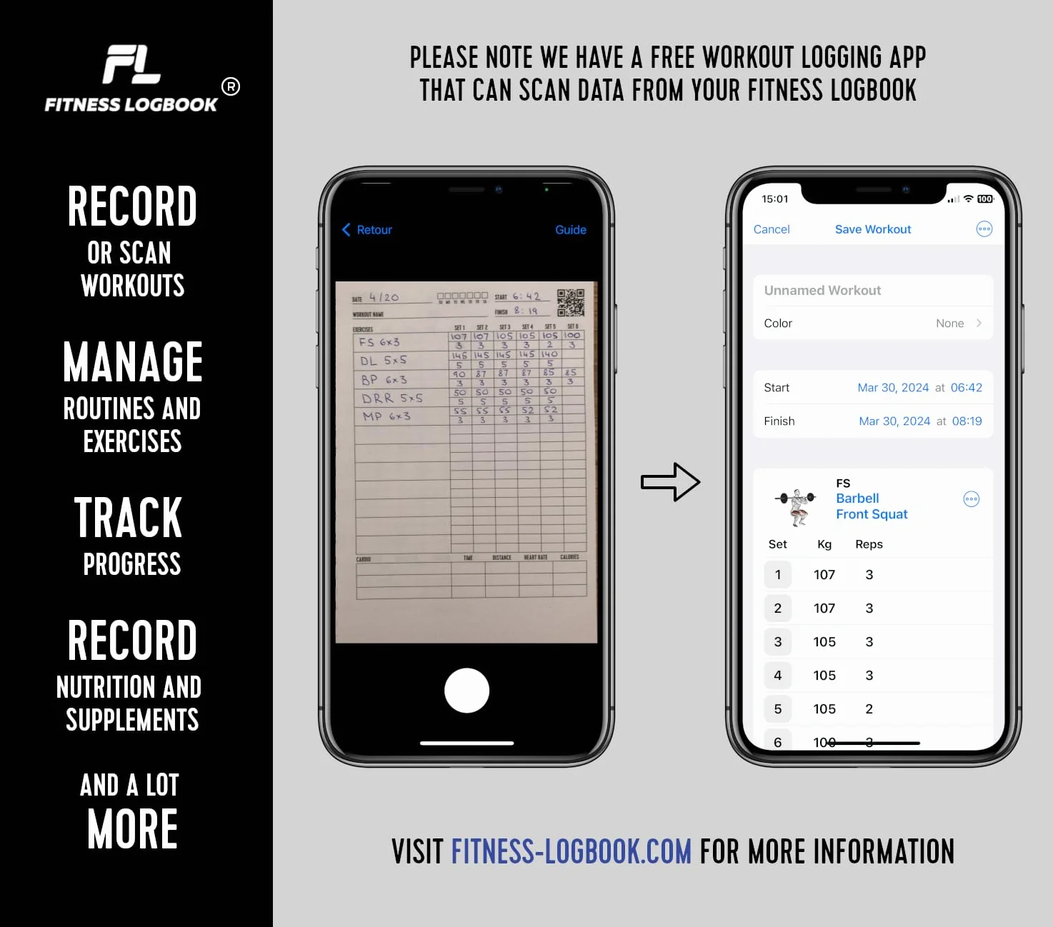 Dziennik fitness, śledzenie 150 treningów, gruby papier, trwała okładka, A5, dziennik treningowy, planer, śledzenie utraty wagi, przyrost masy mięśniowej, ćwiczenia na siłowni, postępy w kulturystyce