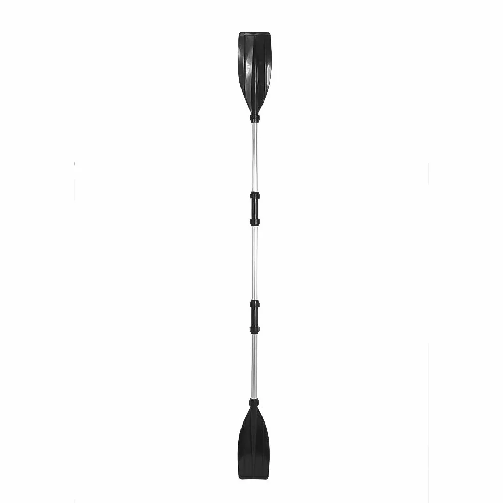 2 szt. Aluminiowe wiosła, lekkie wiosło kajakowe, odpinane wiosła kajakowe, wiosła do łodzi, 126 cm / 49,6 cala, do wszystkich rodzajów kajaków i łodzi