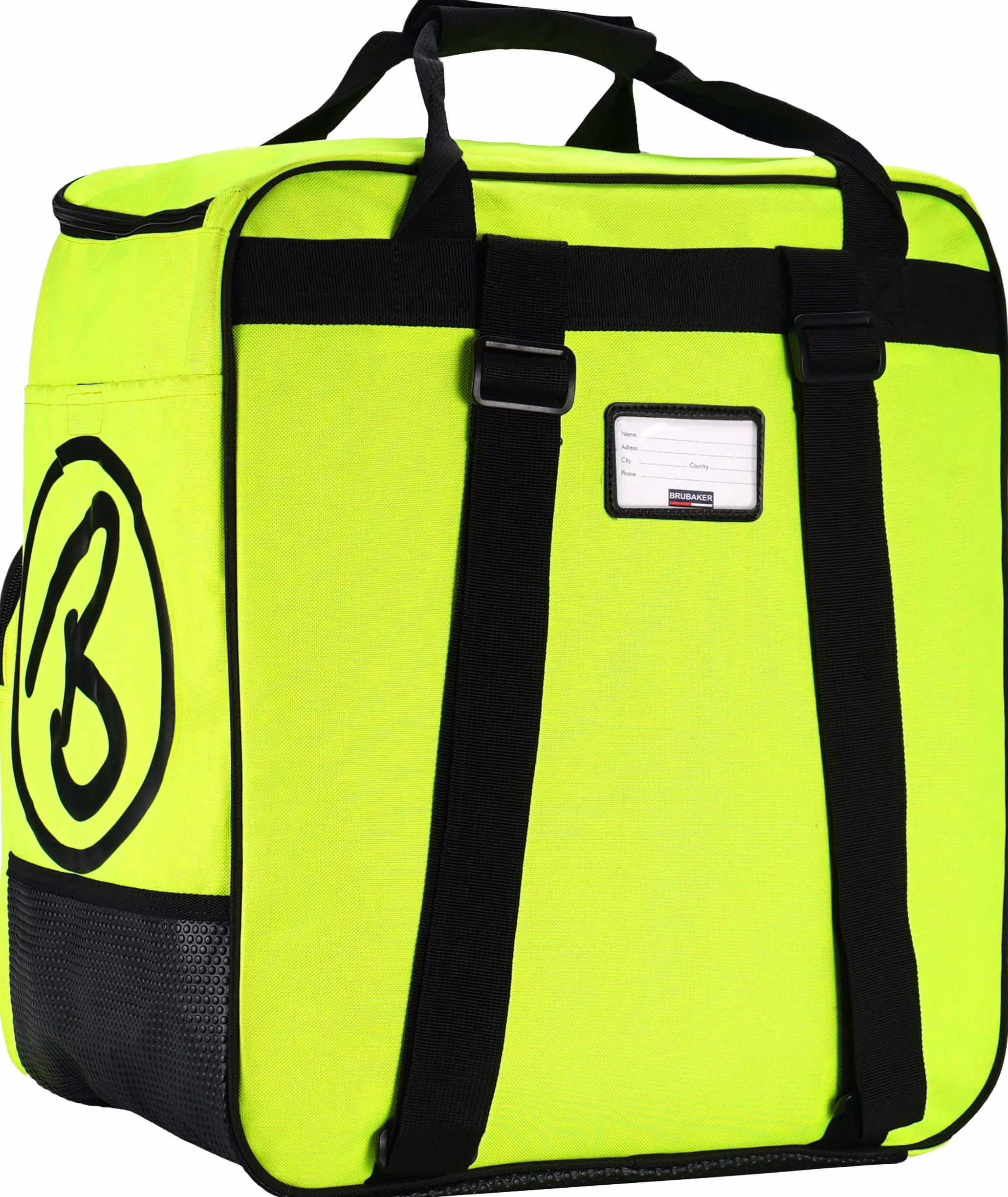 BRUBAKER Combi Set Carver Pro XC Torba na Narty Czarny/Srebrny 210 cm